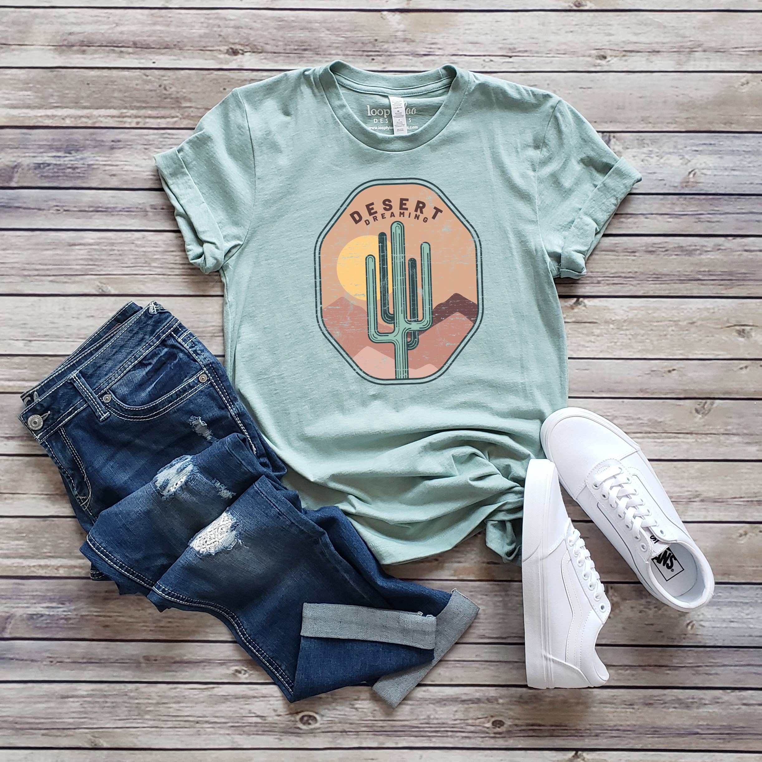 Desert Dreaming Tee | Outdoor | Sizes XS-2XL Hoodie, Sweatshirt | PodTeesHub.com