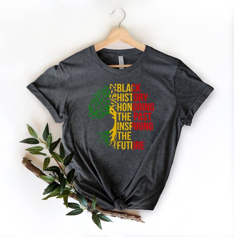 Black History Honoring the Past Inspiring the Future T-Shirt Hoodie, Sweatshirt | PodTeesHub.com
