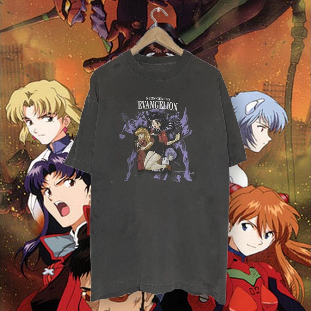 Anime Neon Genesis Evangelion Anime Boot Tee Hoodie, Sweatshirt | PodTeesHub.com