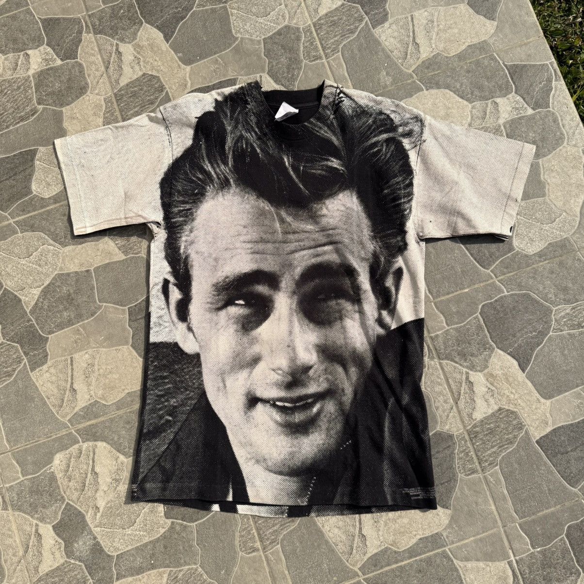 Vintage James Dean All Over Print 1993 T-Shirts, Hoodie, Sweatshirt | PodTeesHub.com