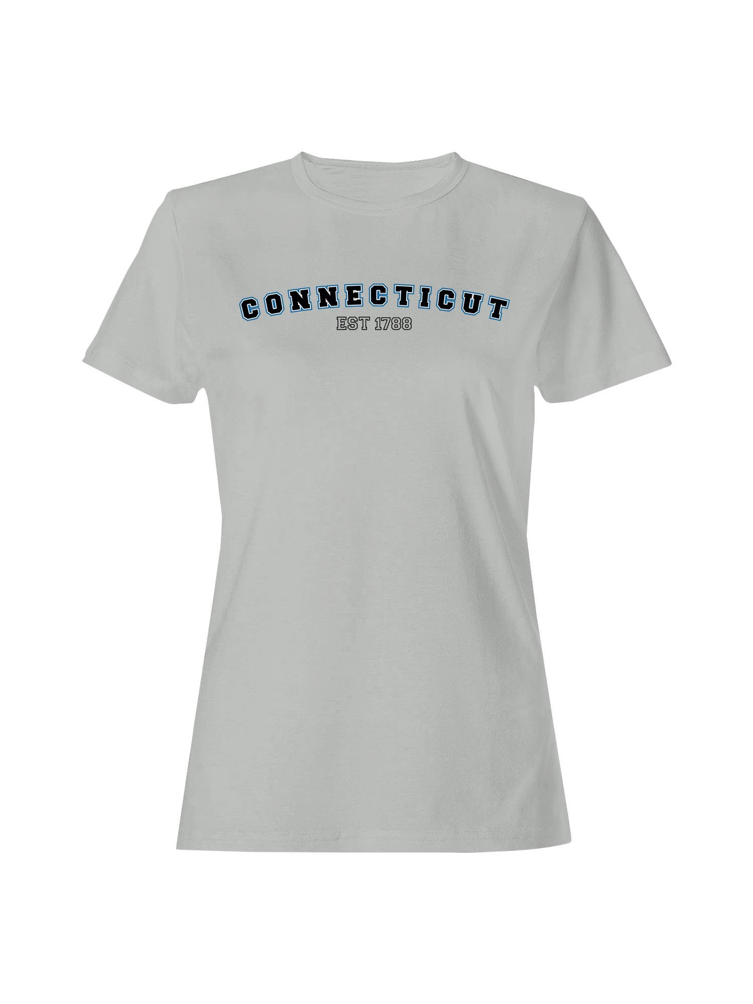 Connecticut Est 1788 Vintage Design Women's T-Shirt Hoodie, Sweatshirt | PodTeesHub.com