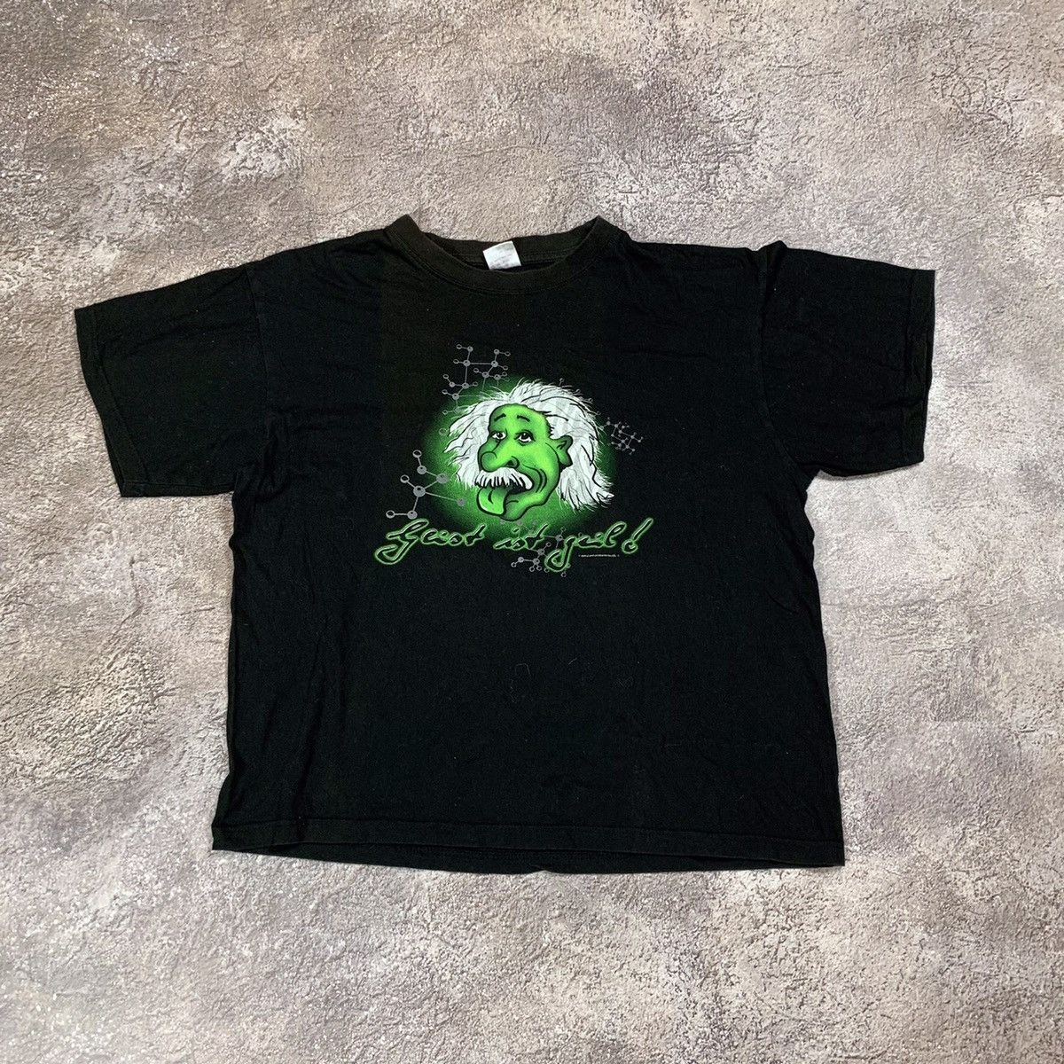 Vintage Y2k Adult Albert Einstein Face Funny Tee 90s Hoodie, Sweatshirt | PodTeesHub.com