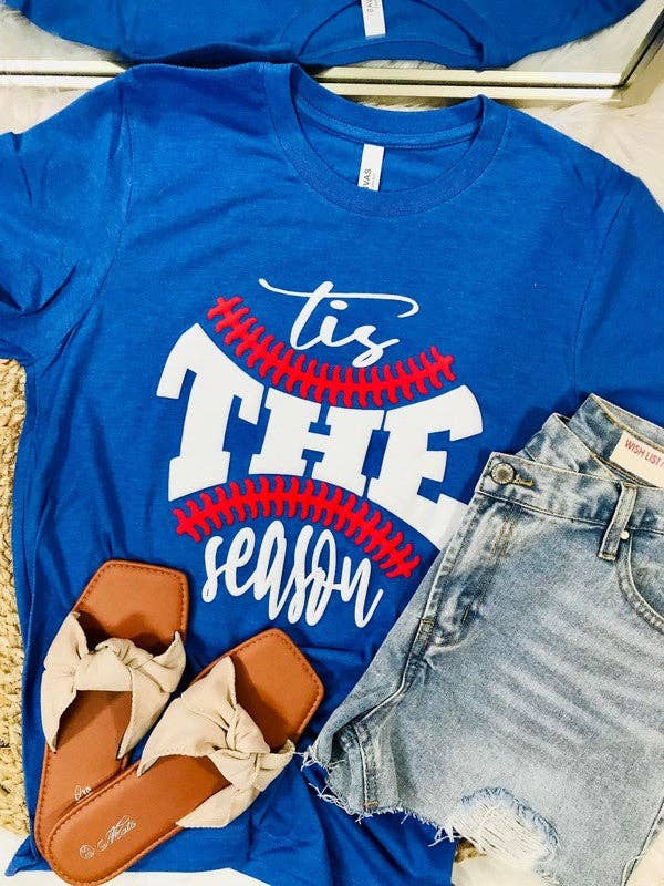 Tis the Season Baseball Puff Tee Hoodie, Sweatshirt | PodTeesHub.com