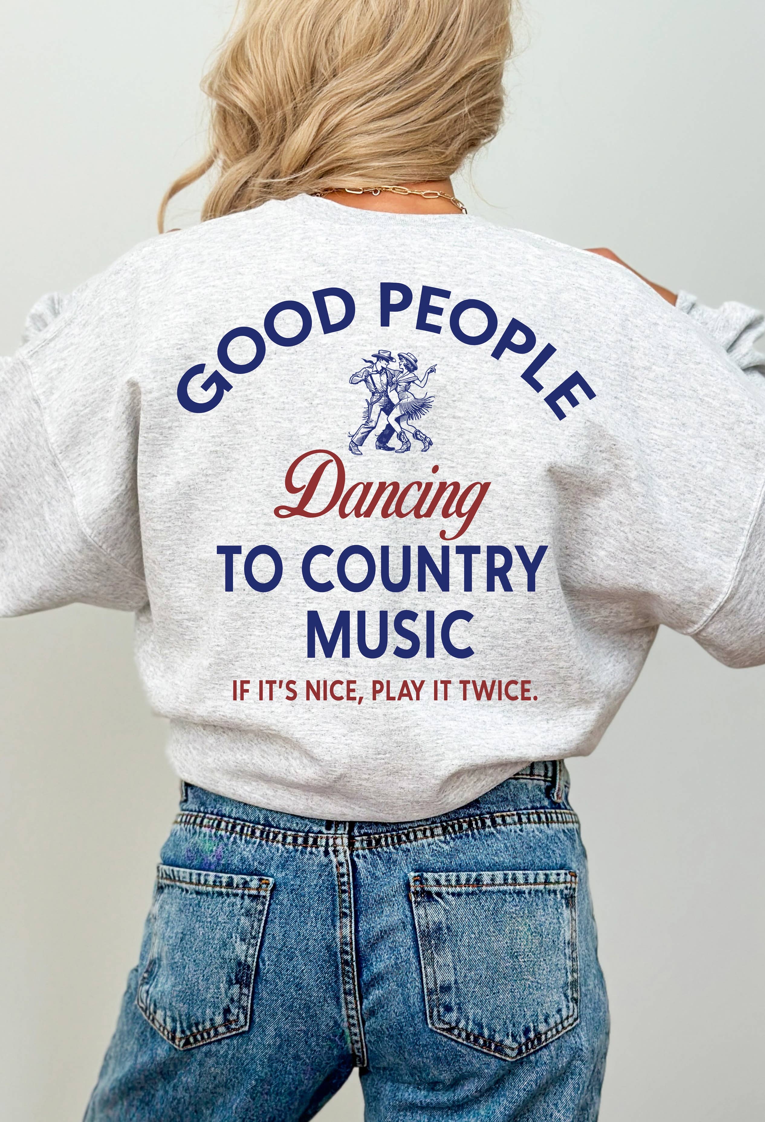 If It's Nice, Play It Twice Graphic Sweater T-Shirts, Hoodie, Sweatshirt | PodTeesHub.com