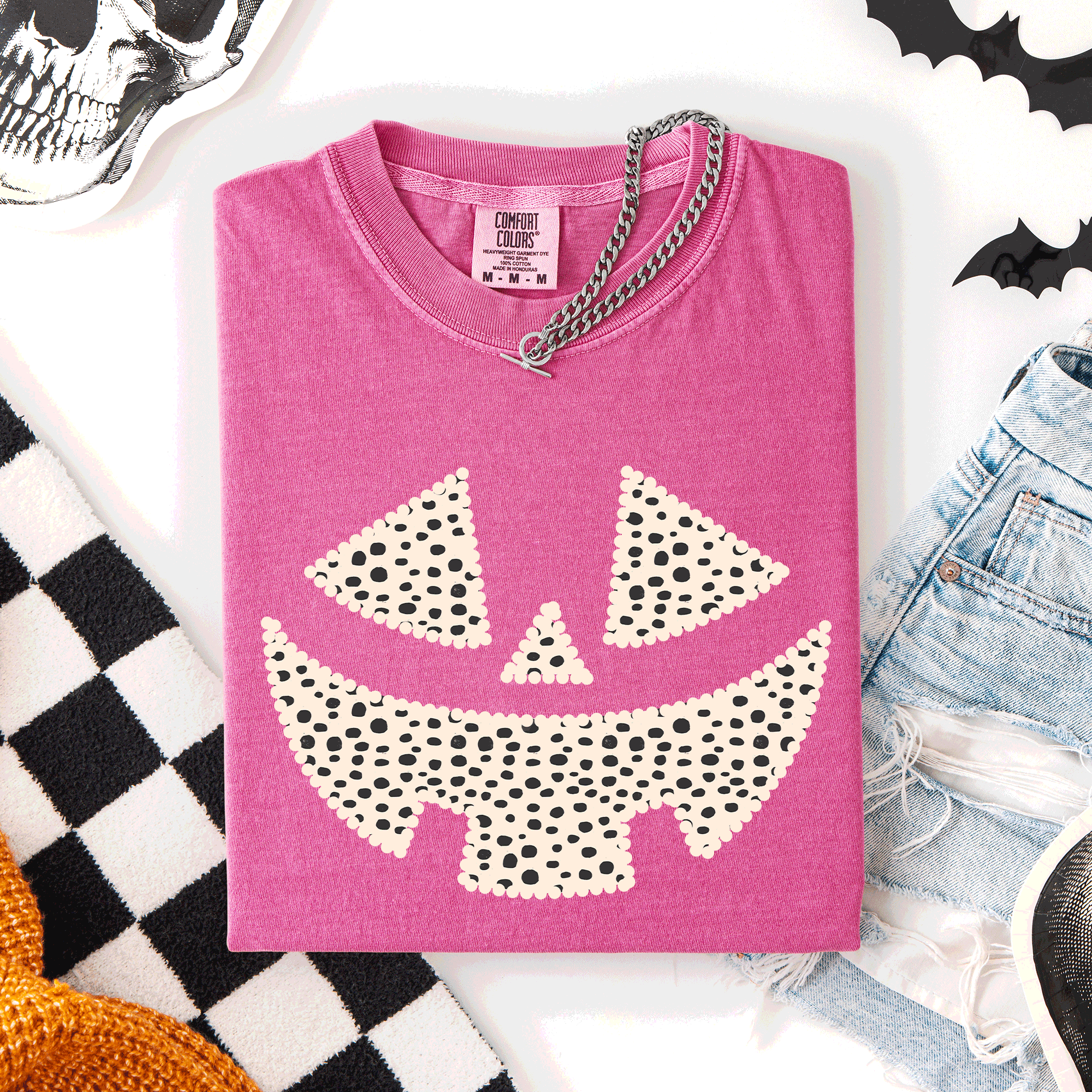 Jack O Lantern, Dalmatian Print, Halloween T-Shirt Hoodie, Sweatshirt | PodTeesHub.com