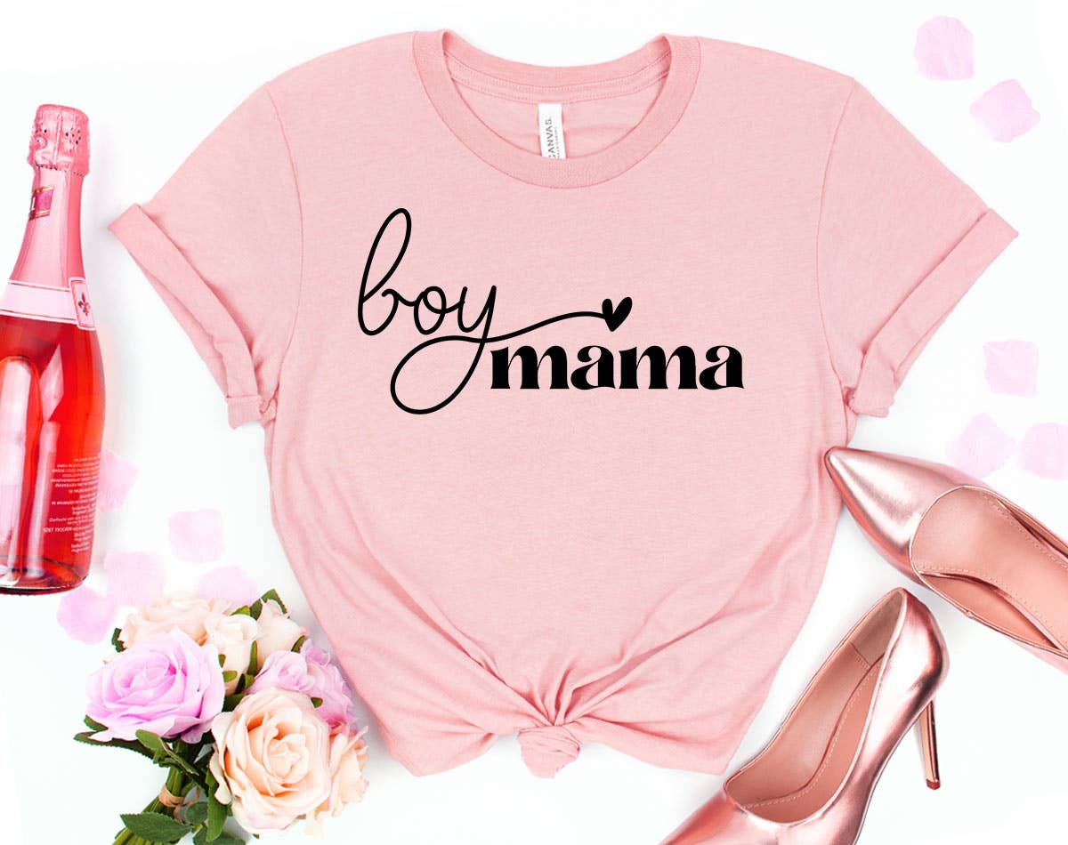 Boy Mama - Cute Mom Mother's Day Shirt Hoodie, Sweatshirt | PodTeesHub.com