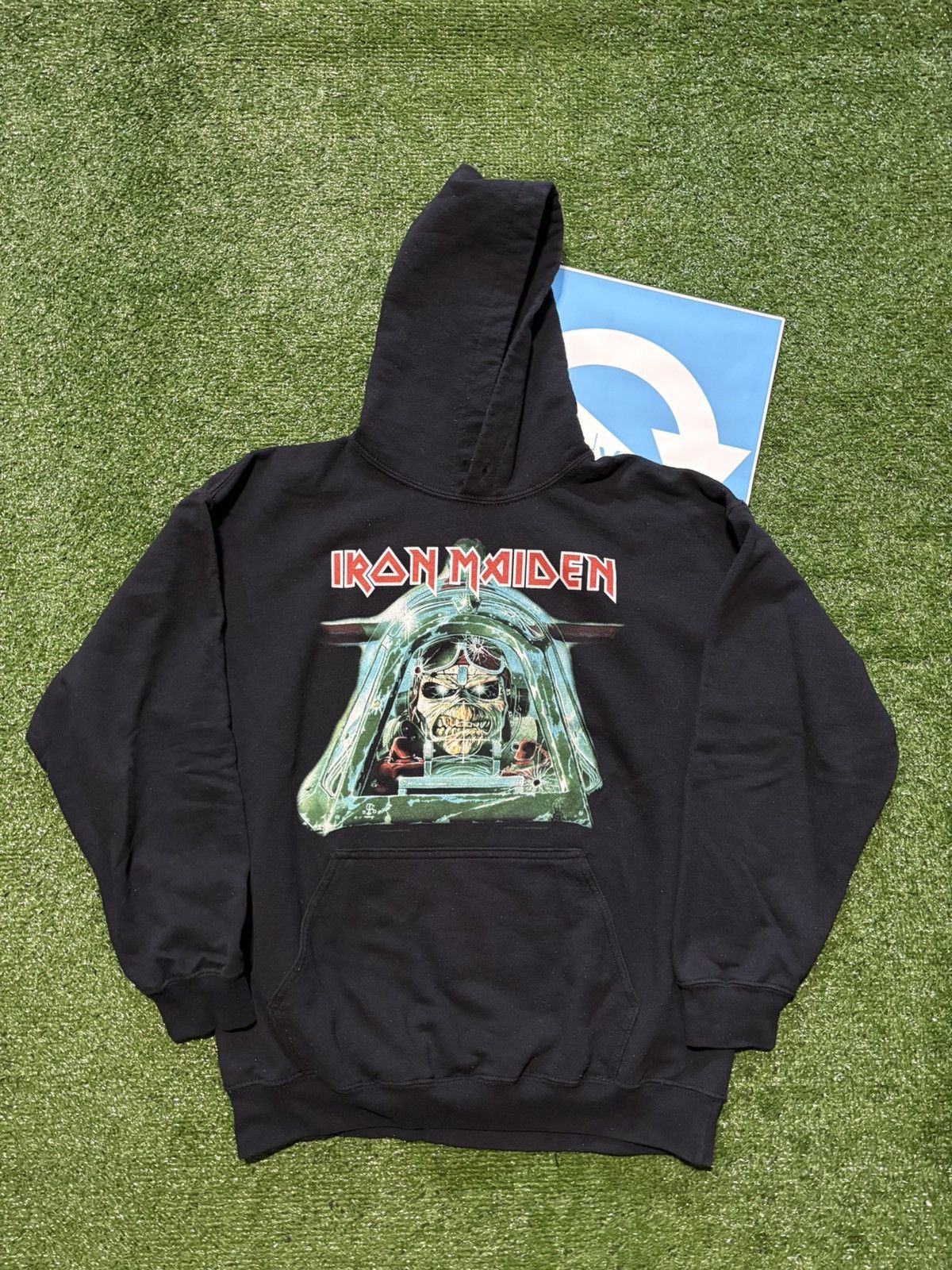 Iron Maiden Vintage 2000s Gildan Iron Maiden History Of Eddie Hoodie T-Shirts, Sweatshirt | PodTeesHub.com