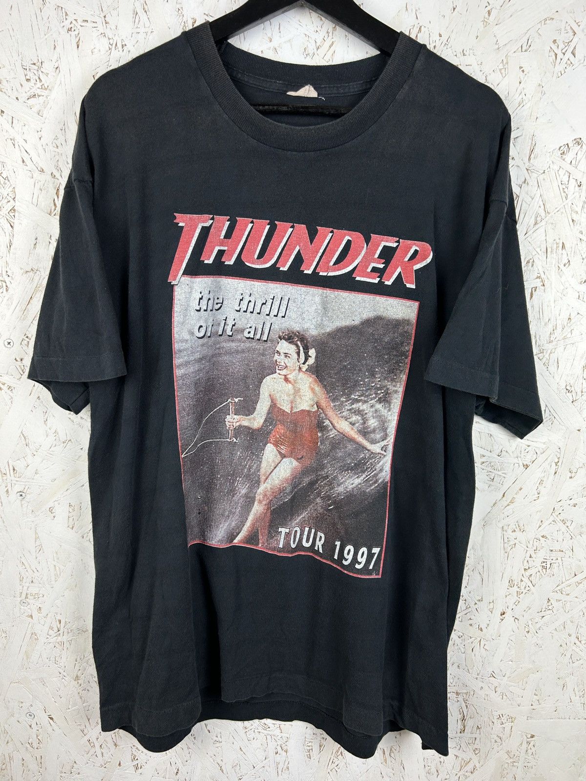 Band 90s Vintage Thunder Thrill All 1997 Tour T-Shirts, Hoodie, Sweatshirt
