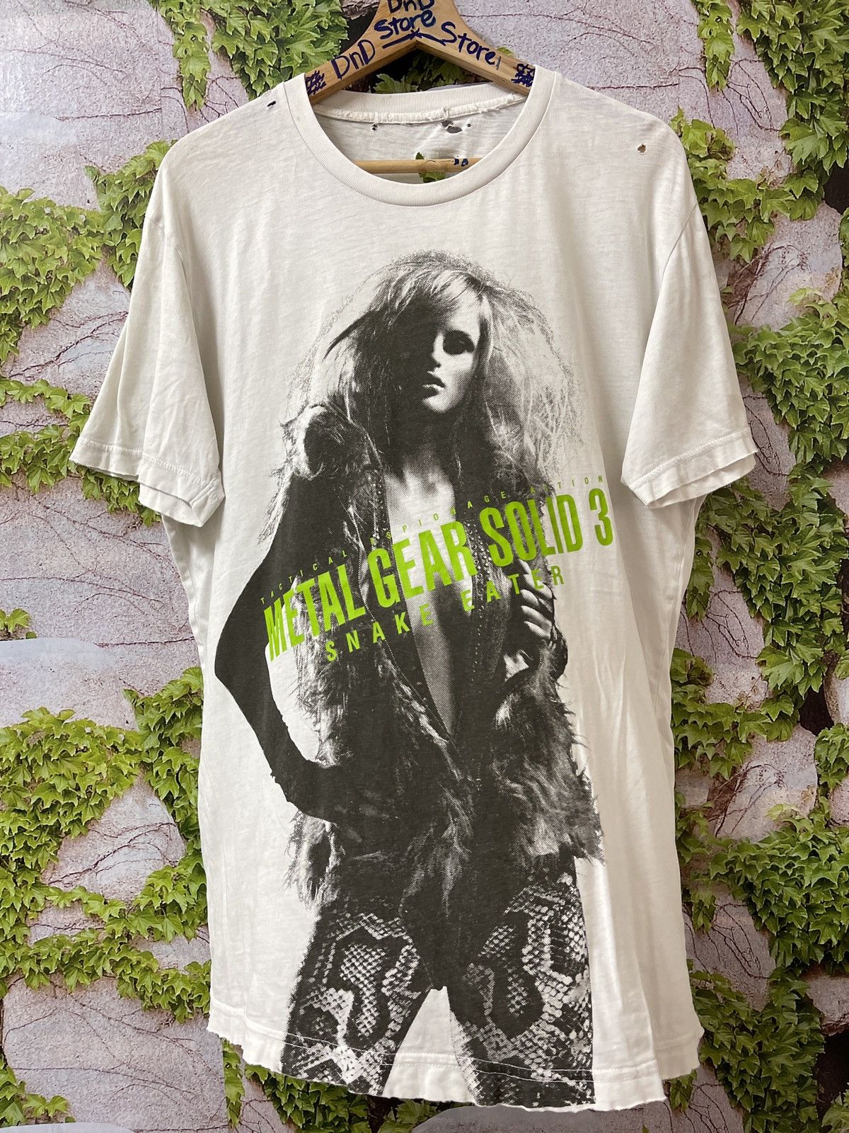 Playstation X Vintage Vintage Distressed Metal Gear Solid 3 Snake Eater Very Rare T-Shirts, Hoodie, Sweatshirt