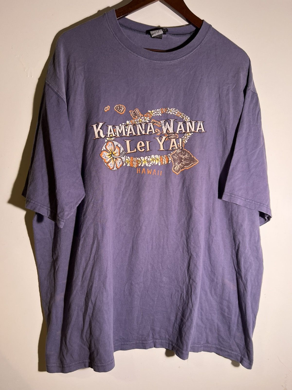 Vintage Y2k 2000 S Vtg Vintage Hawaii Kamana Wana Lei Ya Retro Tee Hoodie, Sweatshirt | PodTeesHub.com