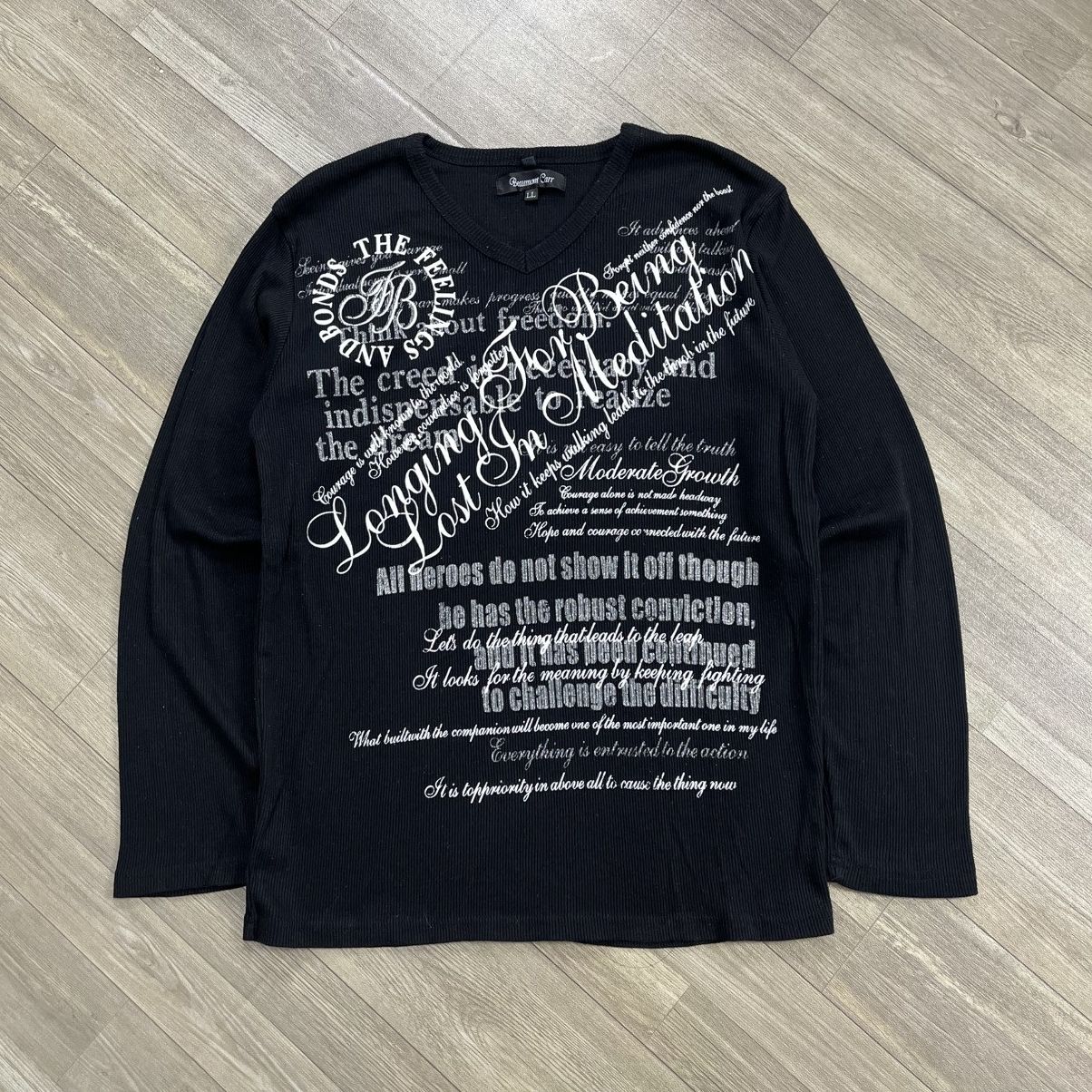 Japanese Brand 2000s Beaumont Carr Poem Grunge Punk Lgb Style Longsleeve T-Shirts, Hoodie, Sweatshirt | PodTeesHub.com