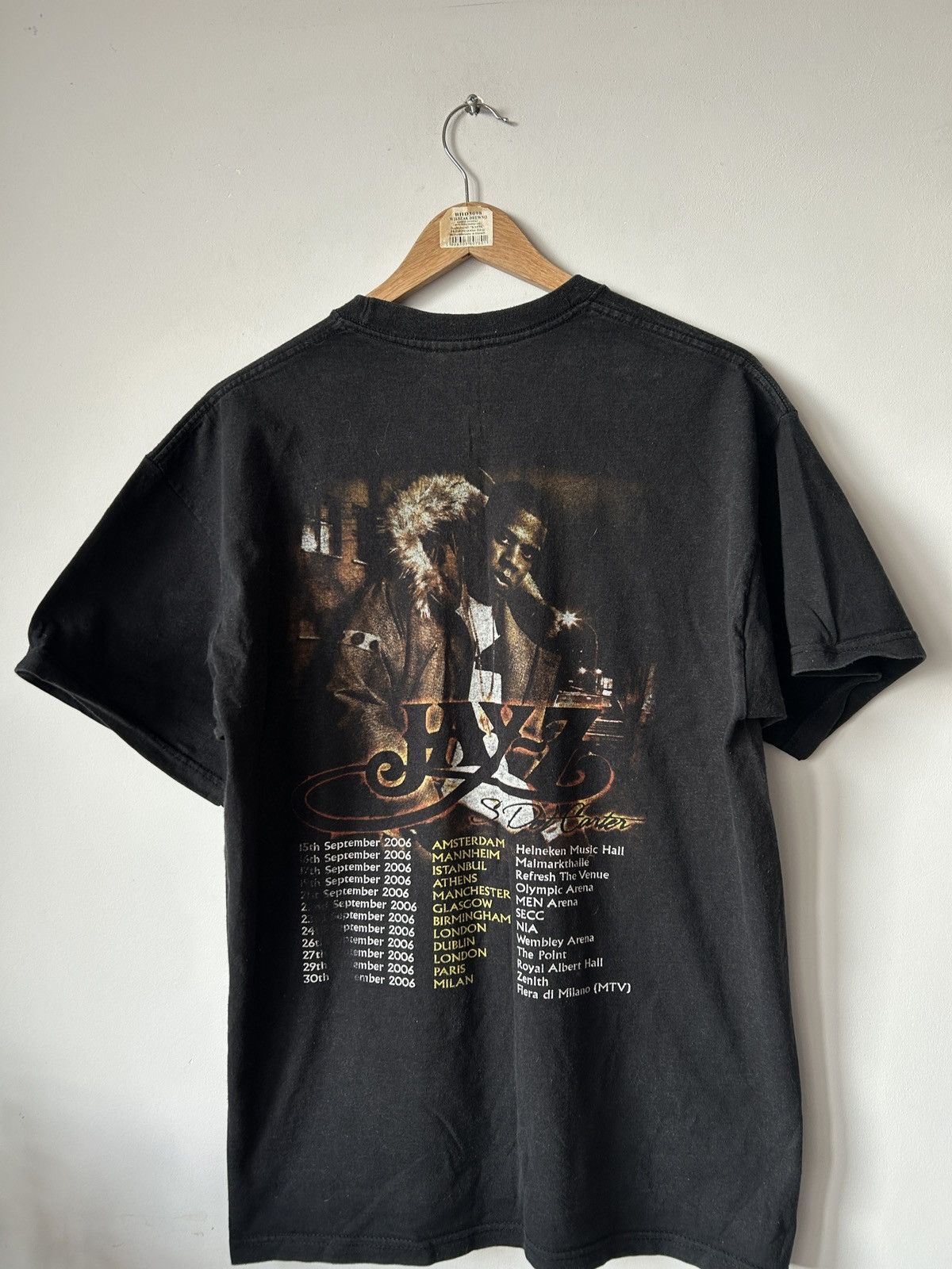 Rap Tees X Vintage 2006 Vintage Jay Z S Dot Carter Tour Rap T Shirt Hoodie, Sweatshirt | PodTeesHub.com