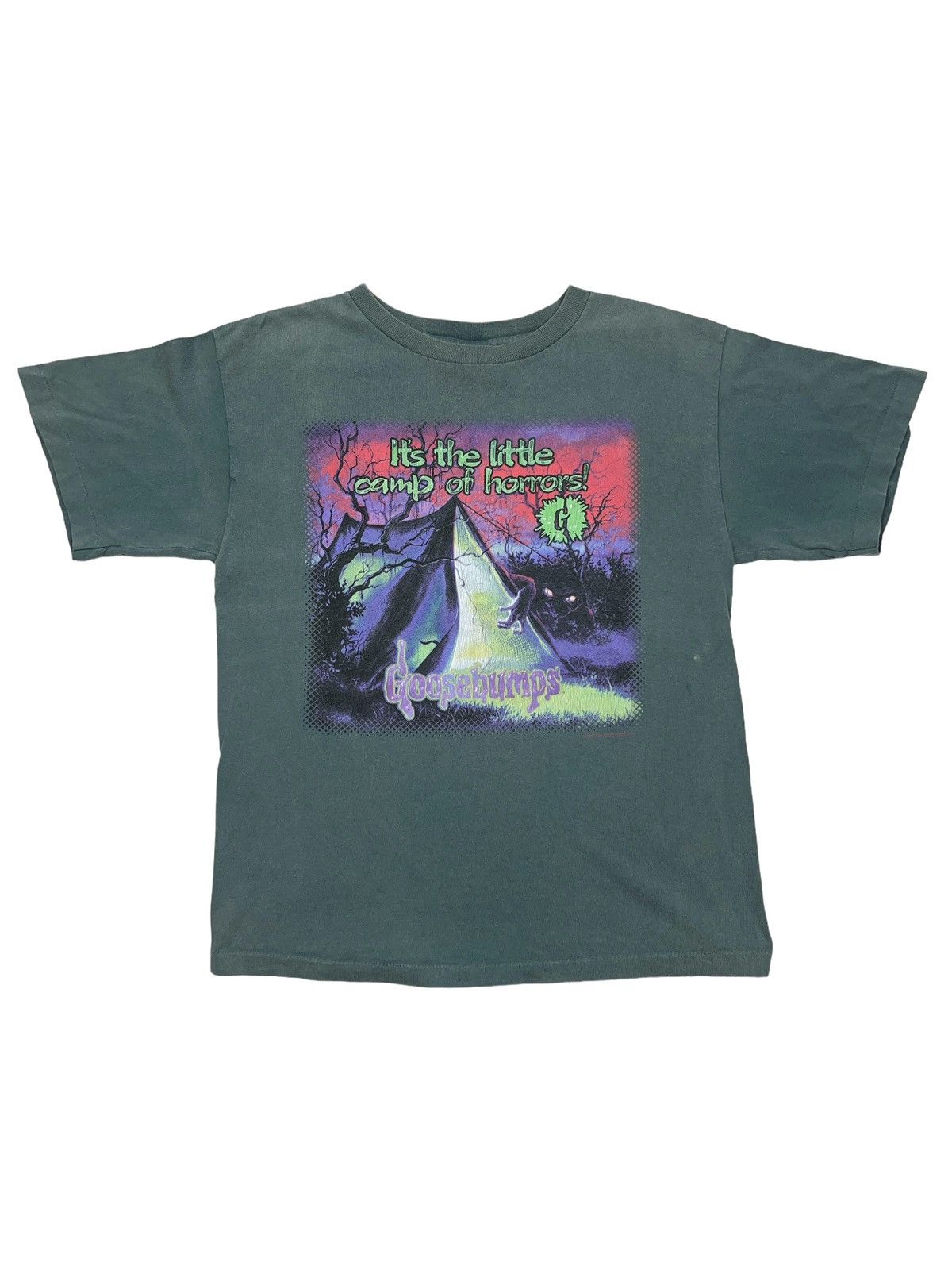 Expert Horror Vintage 90s Goosebumps It S The Little Camp Of Horrors Tee Hoodie, Sweatshirt | PodTeesHub.com