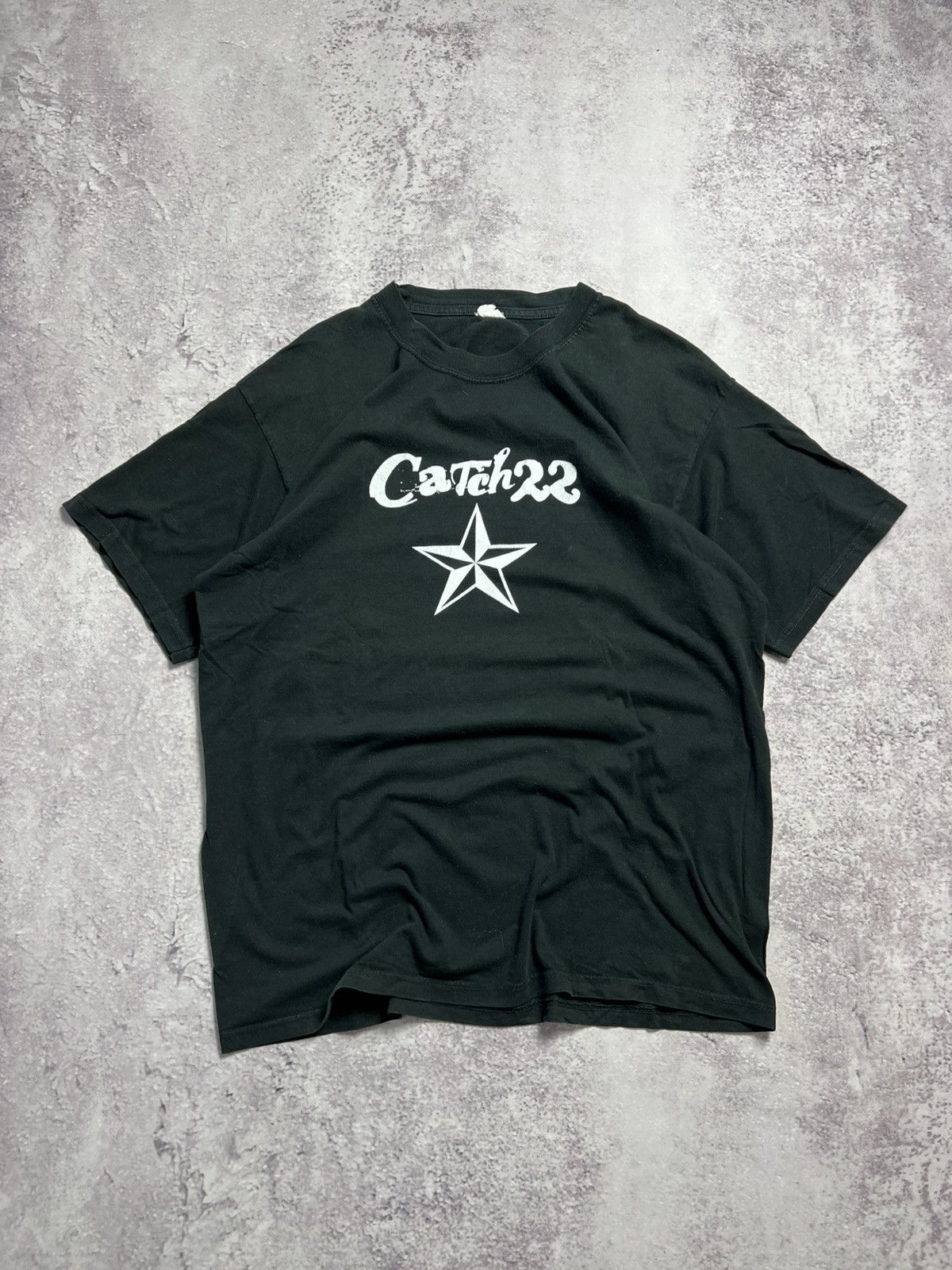 Other Vintage Catch 22 Ska Punk Band Black Star Logo L T-Shirts, Hoodie, Sweatshirt