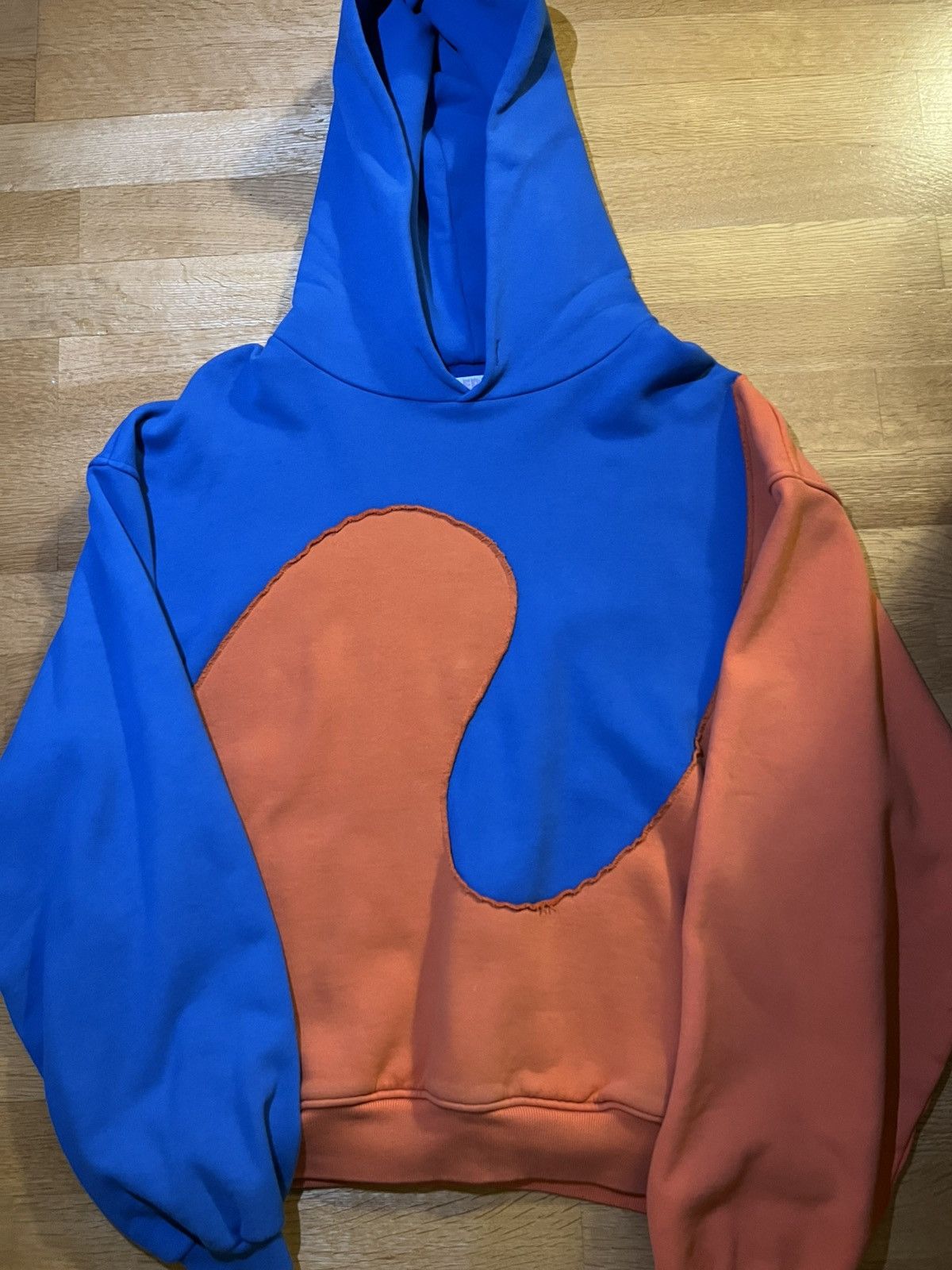 Erl Blue And Orange Swirl Hoodie T-Shirts, Sweatshirt | PodTeesHub.com