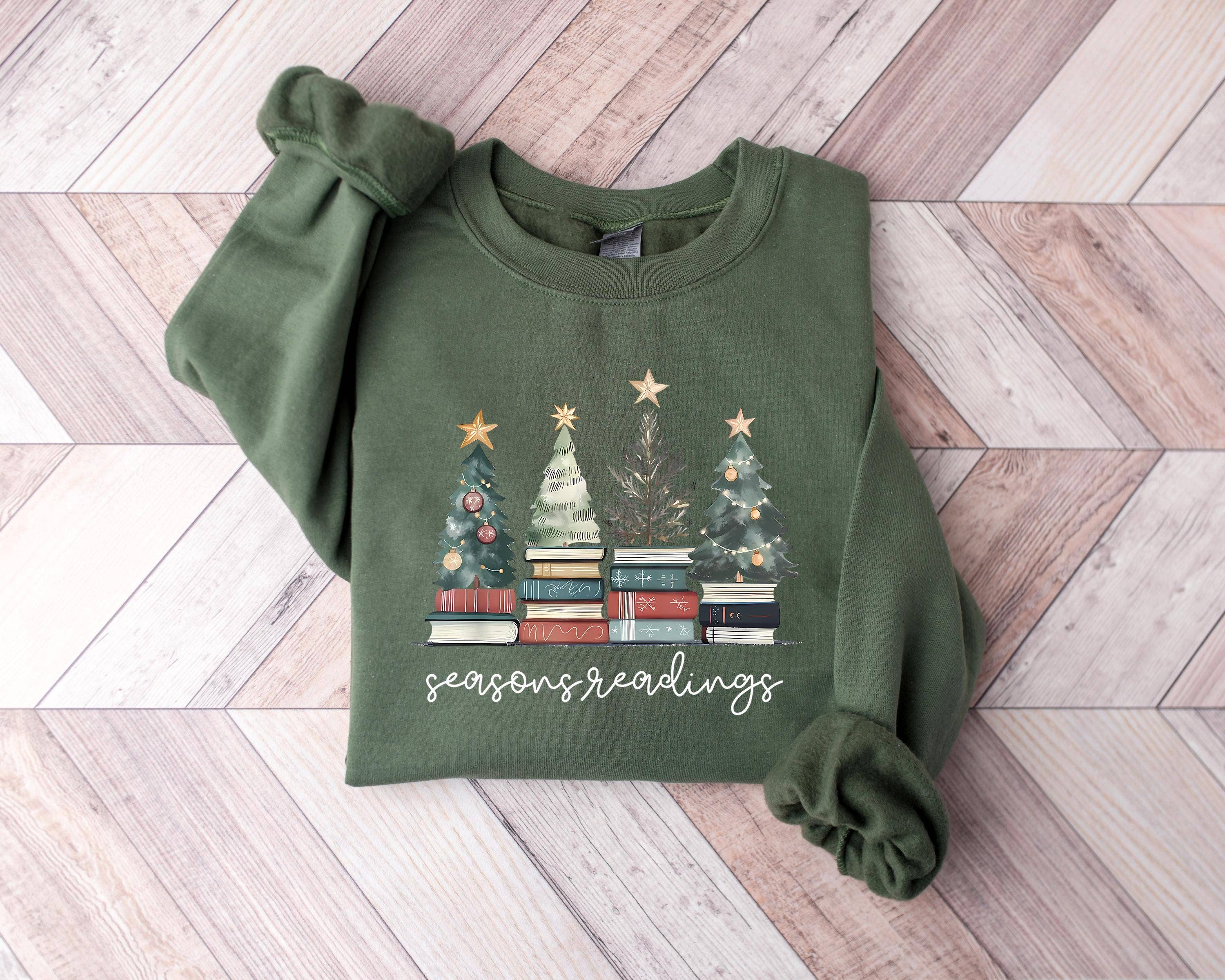Seasons Readings Book Lover Sweatshirt T-Shirts, Hoodie | PodTeesHub.com