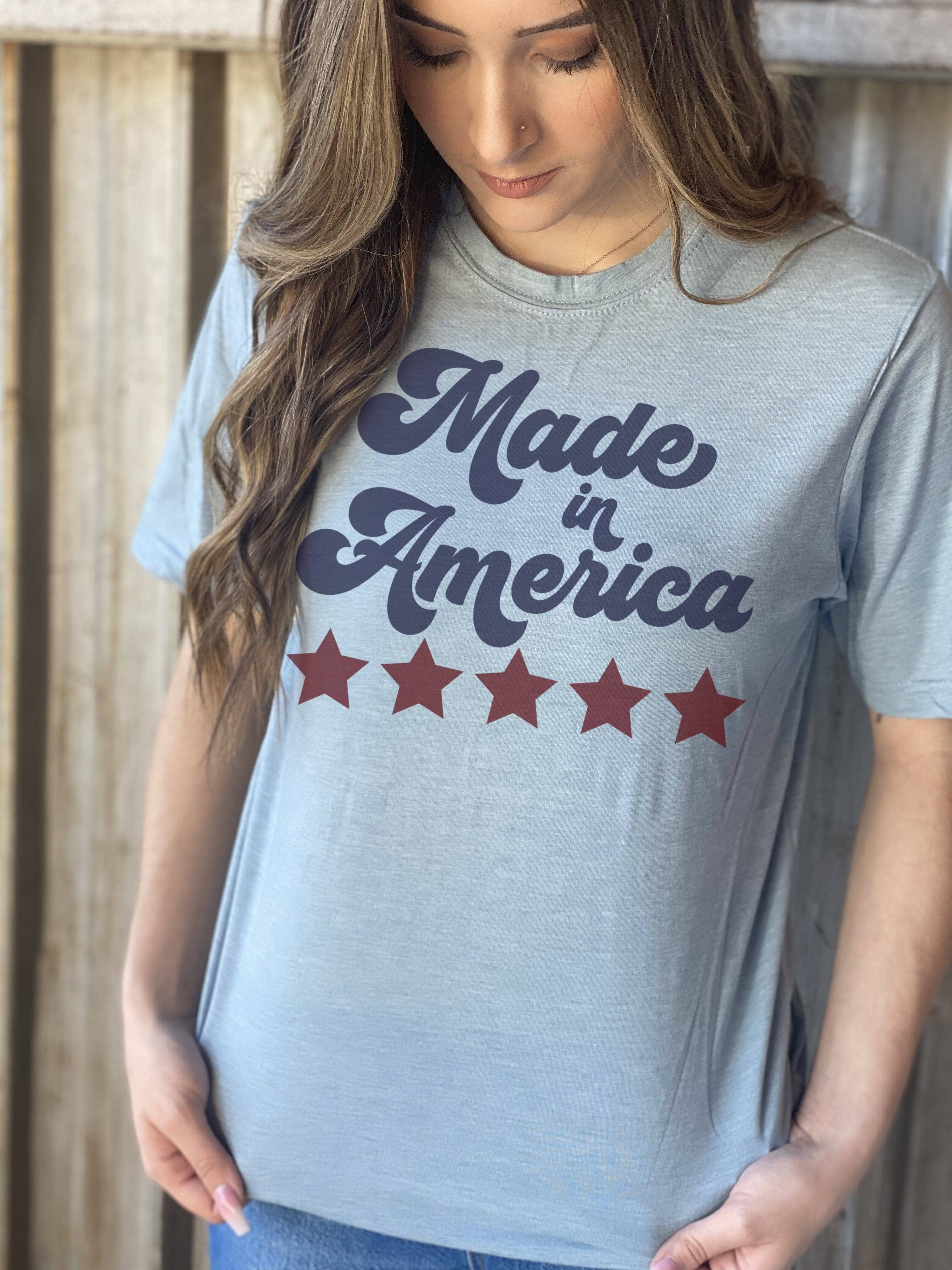 Made in America USA Tee | Patriotic 4th of July T Shirt Hoodie, Sweatshirt | PodTeesHub.com