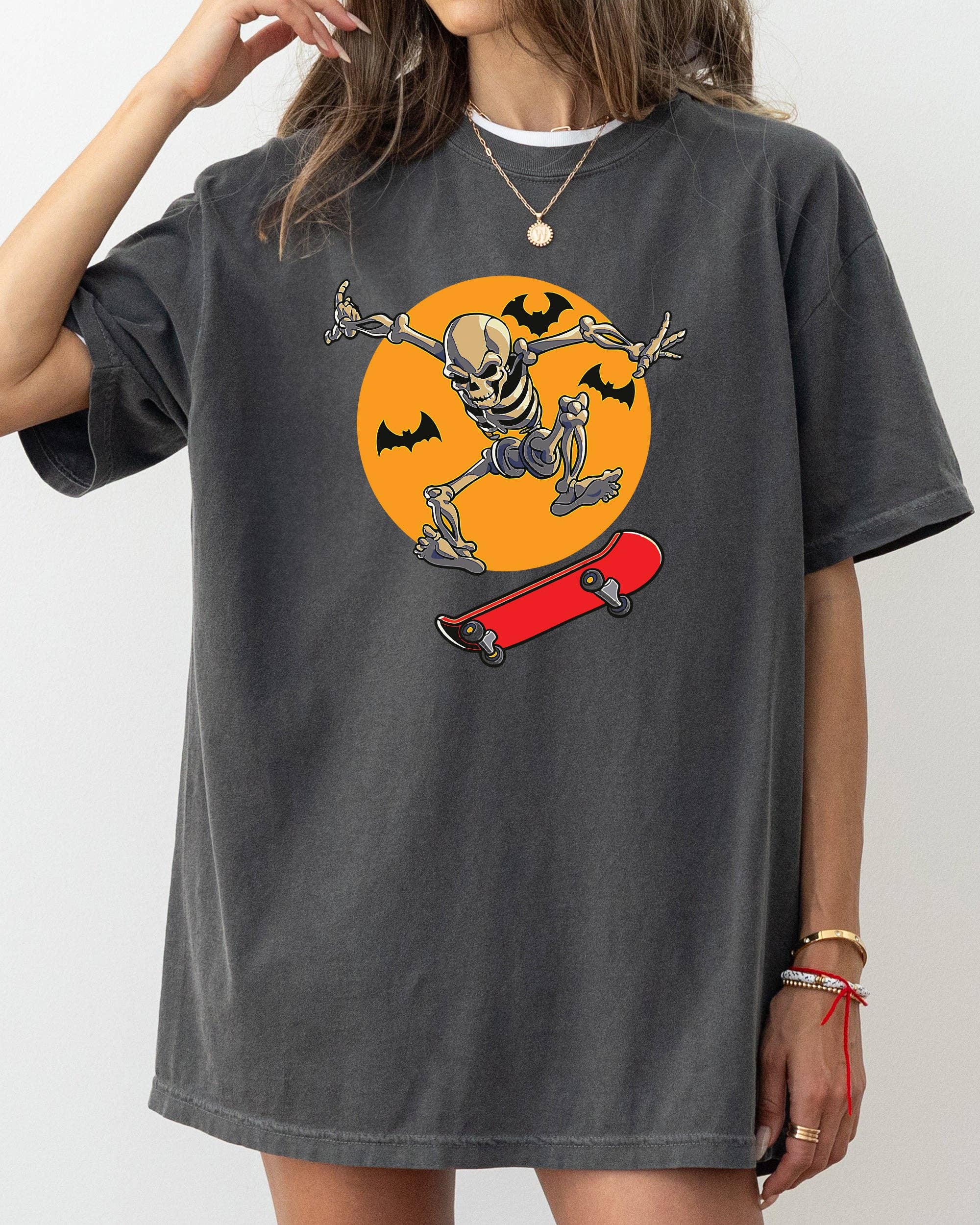 Skateboarding Skeleton, Ghost, Farm, Halloween T-Shirt Hoodie, Sweatshirt | PodTeesHub.com