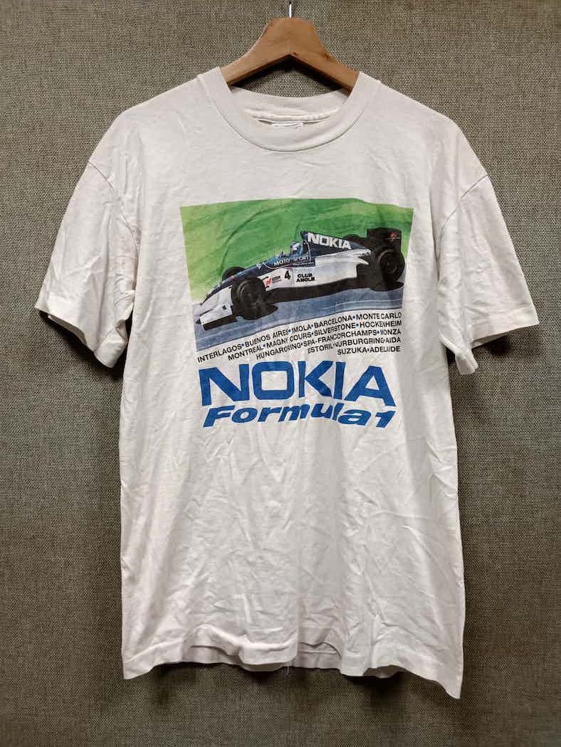 Vintage 90s T Shirt Formula 1 Nokia Hoodie, Sweatshirt | PodTeesHub.com