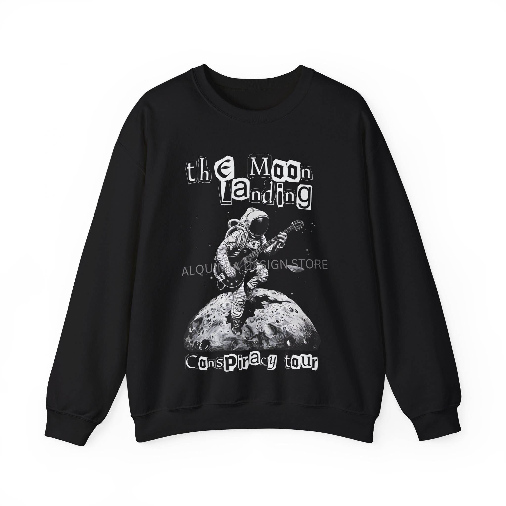 The Moon Landing Conspiracy Tour Sweatshirt  Cryptid Shirt Hoodie | PodTeesHub.com