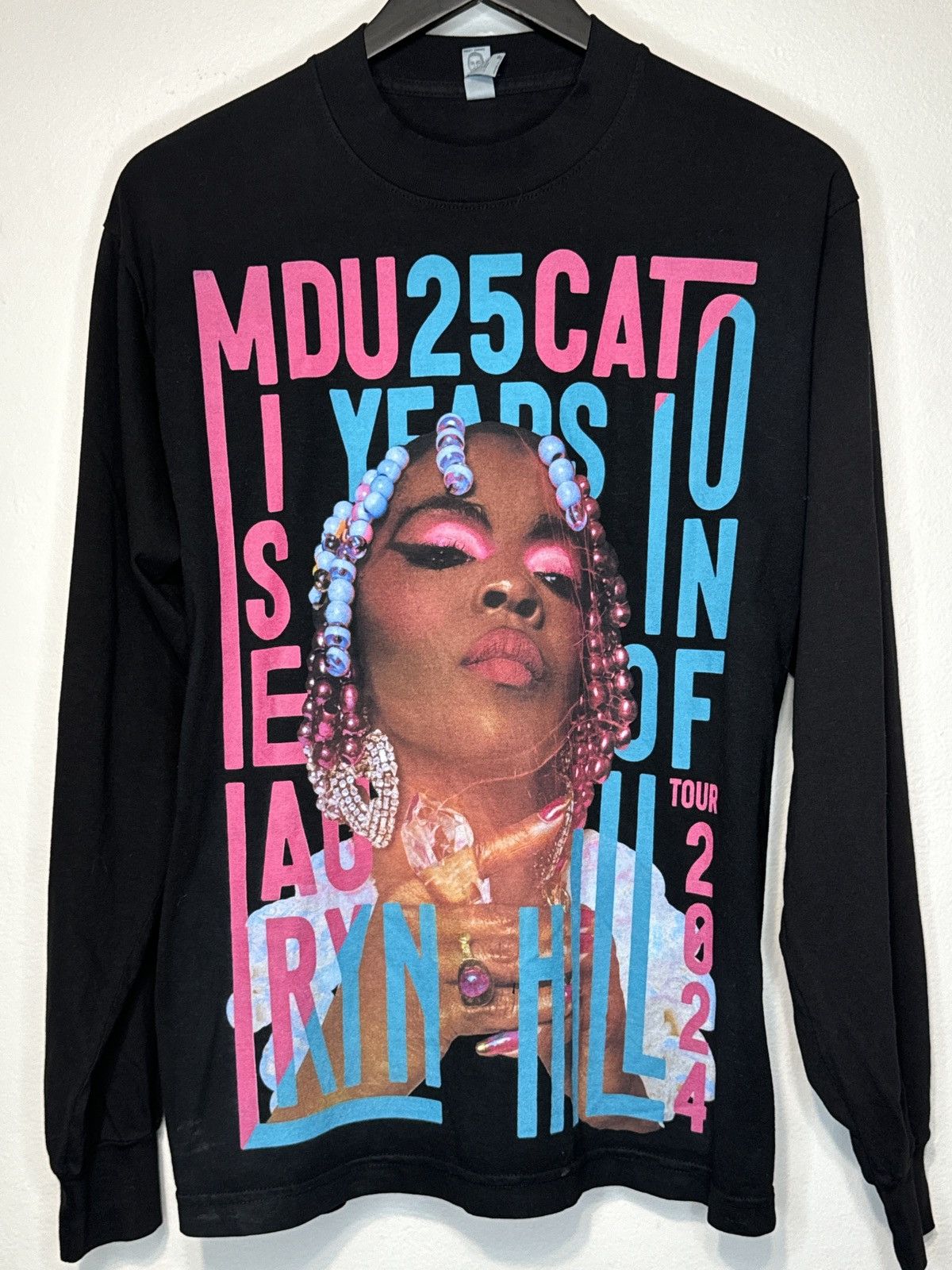 Rap Tees The Miseducation Of Lauryn Hill 25 Years 2024 Tour Ls Tee Hoodie, Sweatshirt | PodTeesHub.com