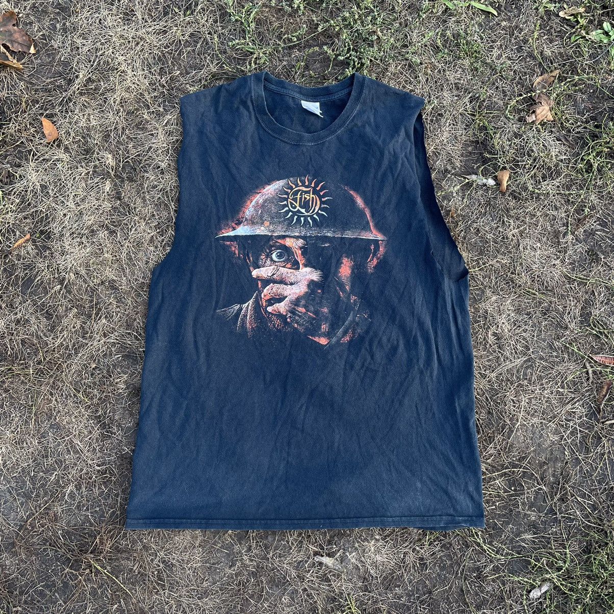 Vintage Y2k War Skulls Dead Face Horror Tee Rock Streetwear Hoodie, Sweatshirt | PodTeesHub.com
