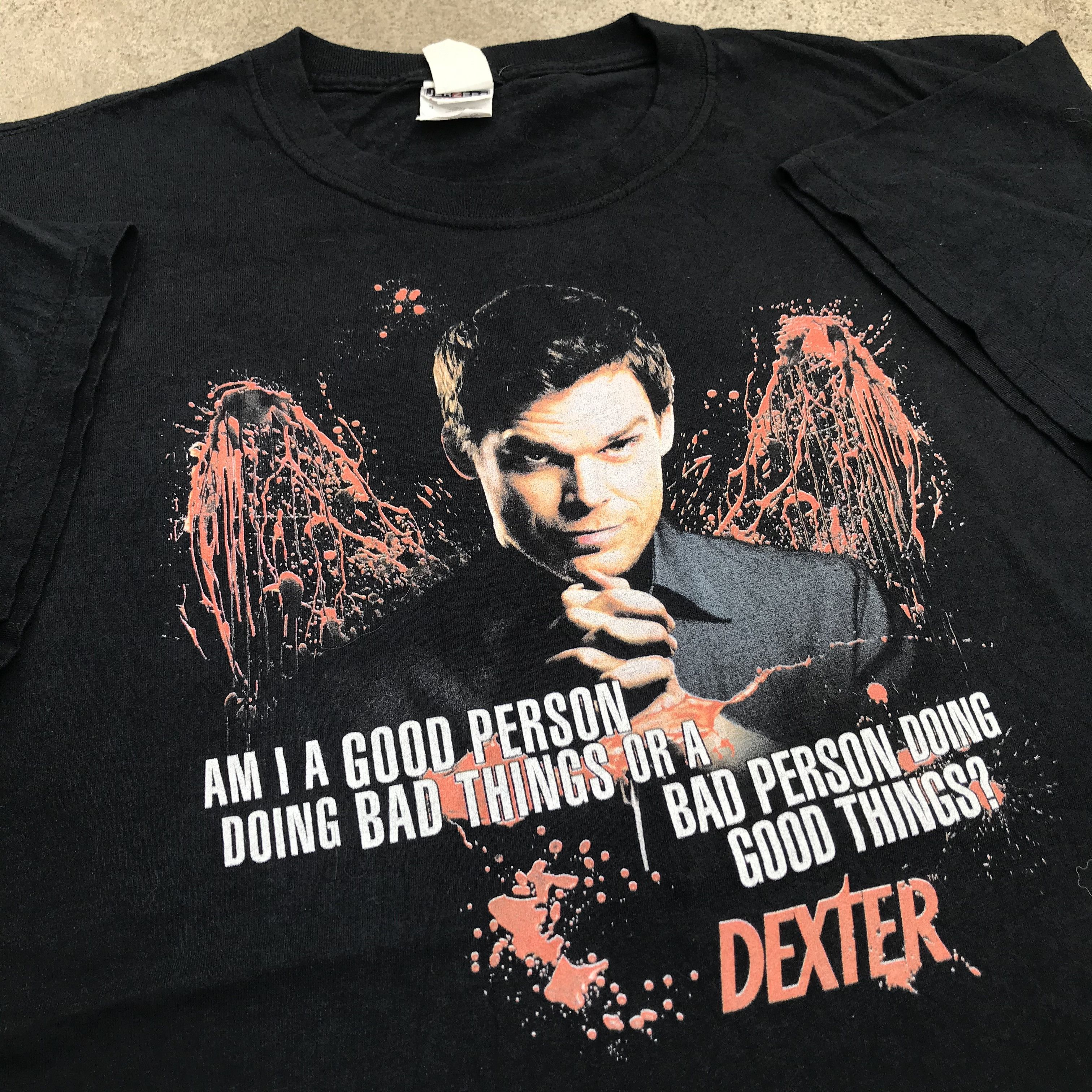 Expert Horror Vintage Y2k Dexter Tv Series Movie Tee Crime Drama Hoodie, Sweatshirt | PodTeesHub.com