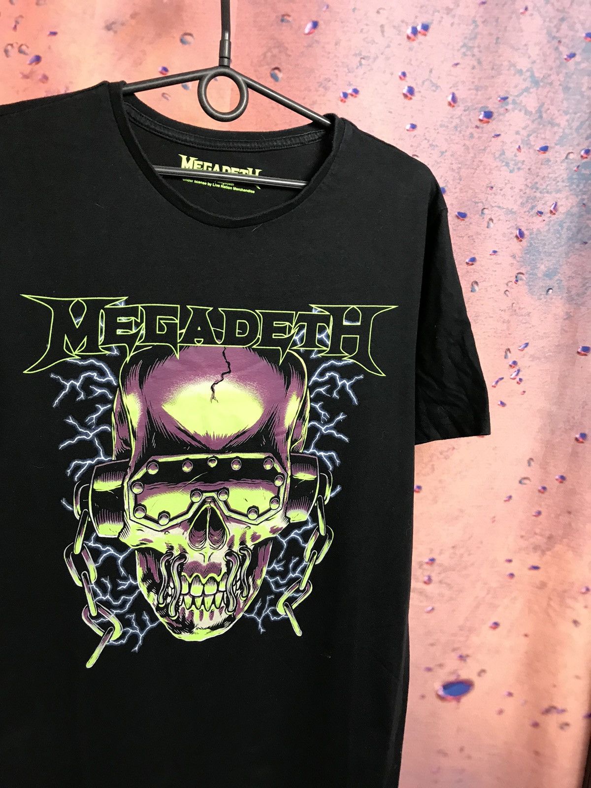 Band Tees Vintage Megadeth Band Rock Tee Hoodie, Sweatshirt | PodTeesHub.com