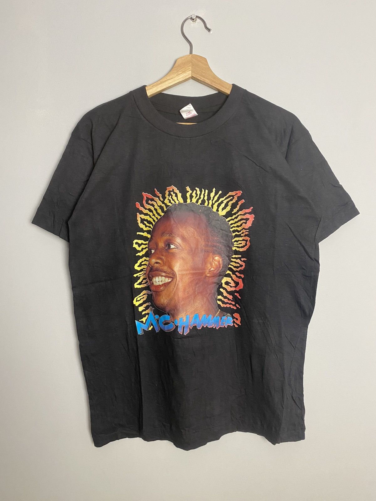 Rap Tees X Vintage Vintage 90s Mc Hammer Rap Hip Hop Band Tee Rare Hoodie, Sweatshirt | PodTeesHub.com