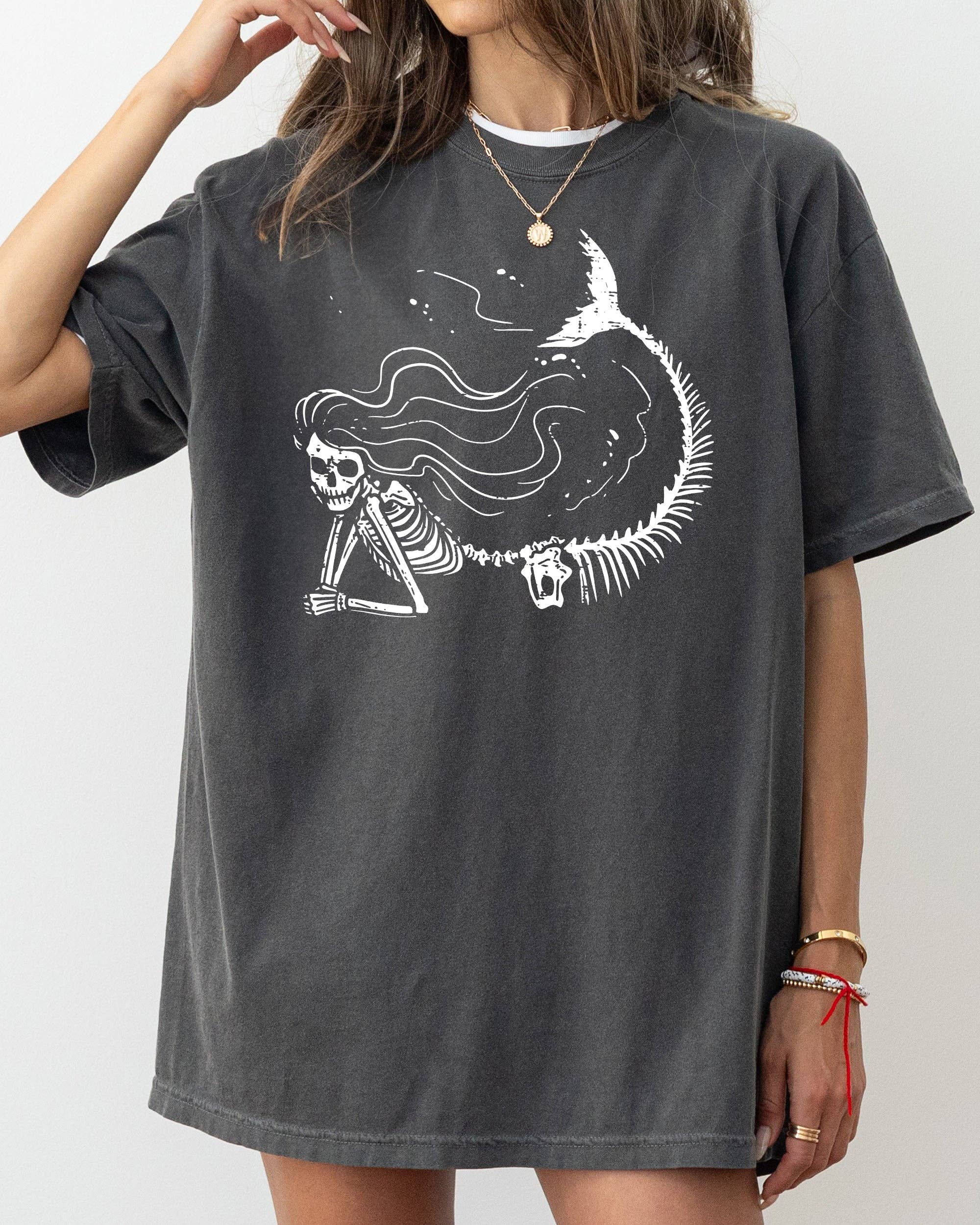 Mermaid Skeleton, Ghost, Skeleton, Halloween T-Shirt Hoodie, Sweatshirt | PodTeesHub.com