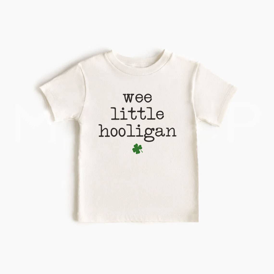 Wee Little Hooligan - Kids St. Patricks Day Clover T-Shirt Hoodie, Sweatshirt | PodTeesHub.com