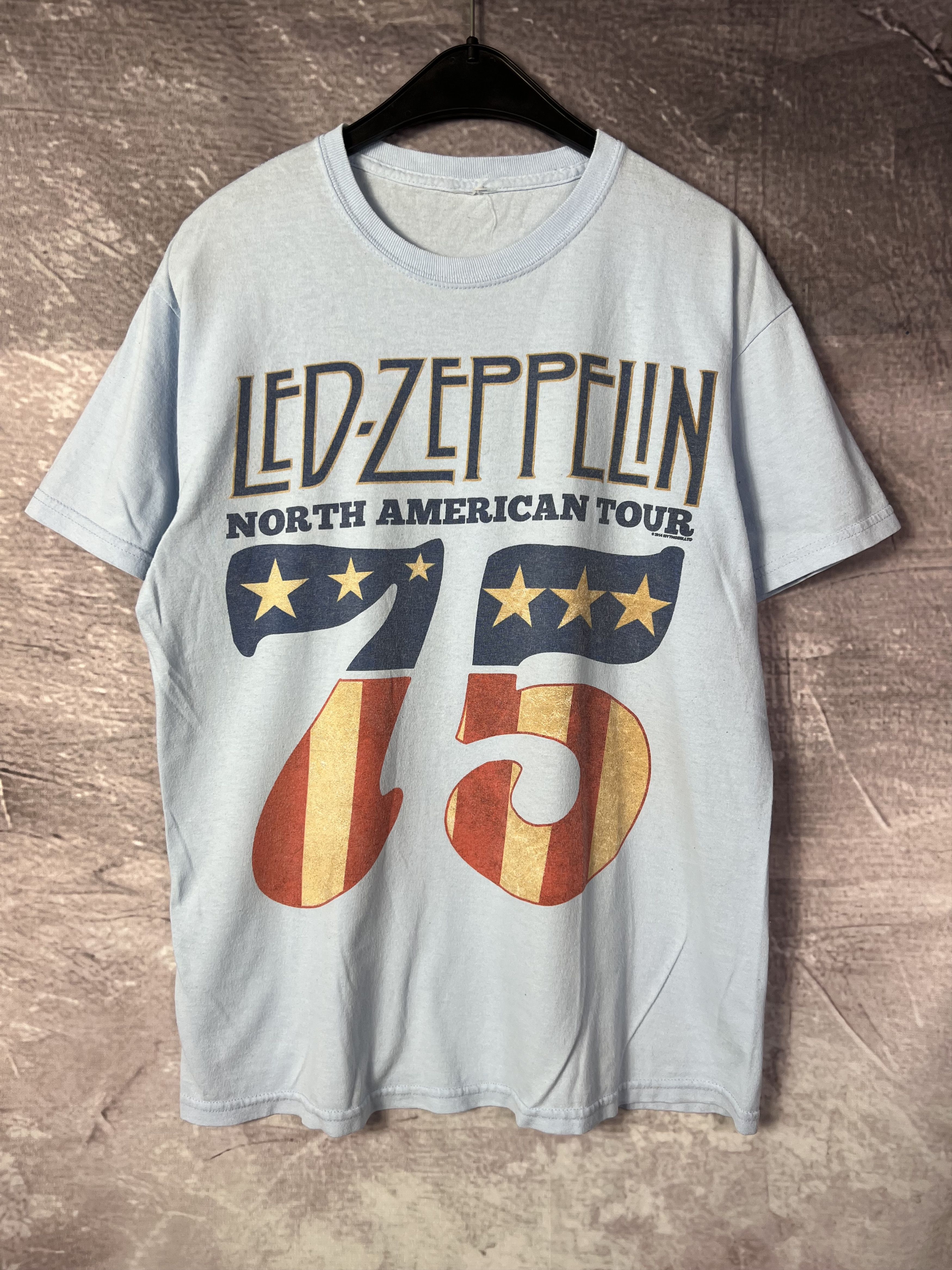 Led Zeppelin X Vintage Led Zeppelin 2014 North American Tour Myth Gem T Shirt Hoodie, Sweatshirt | PodTeesHub.com