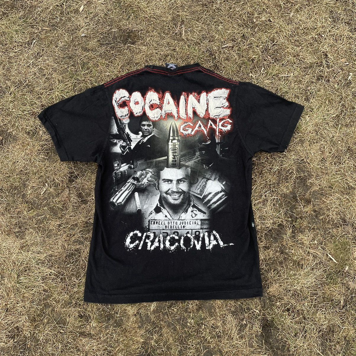 Vintage 90s 666 Cocaine Skulls Dead Face Horror Tee 90s Hoodie, Sweatshirt | PodTeesHub.com