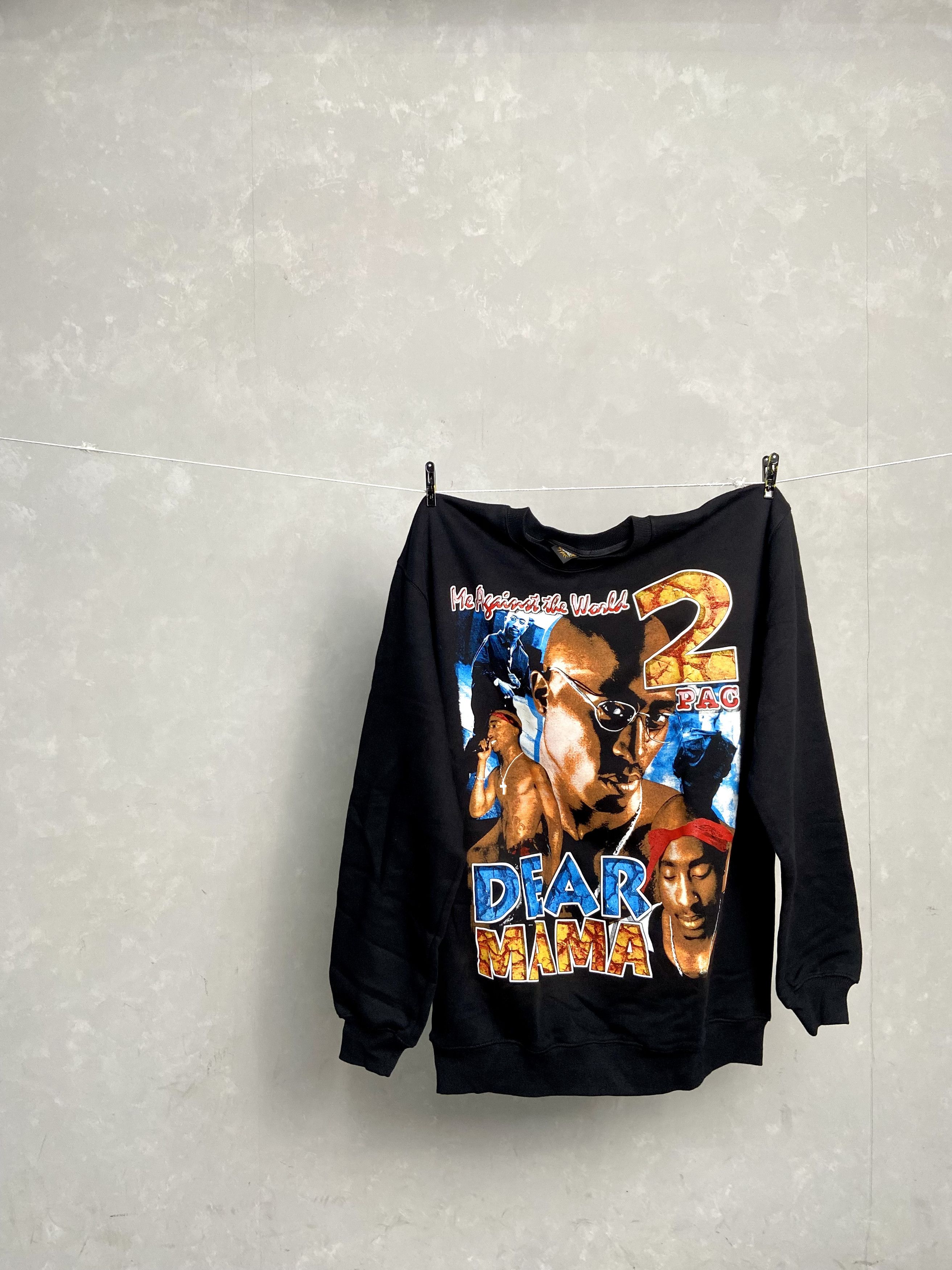 Rap Tees X Vintage Tupac Dear Mama Me Against The World Hoodie, Sweatshirt | PodTeesHub.com