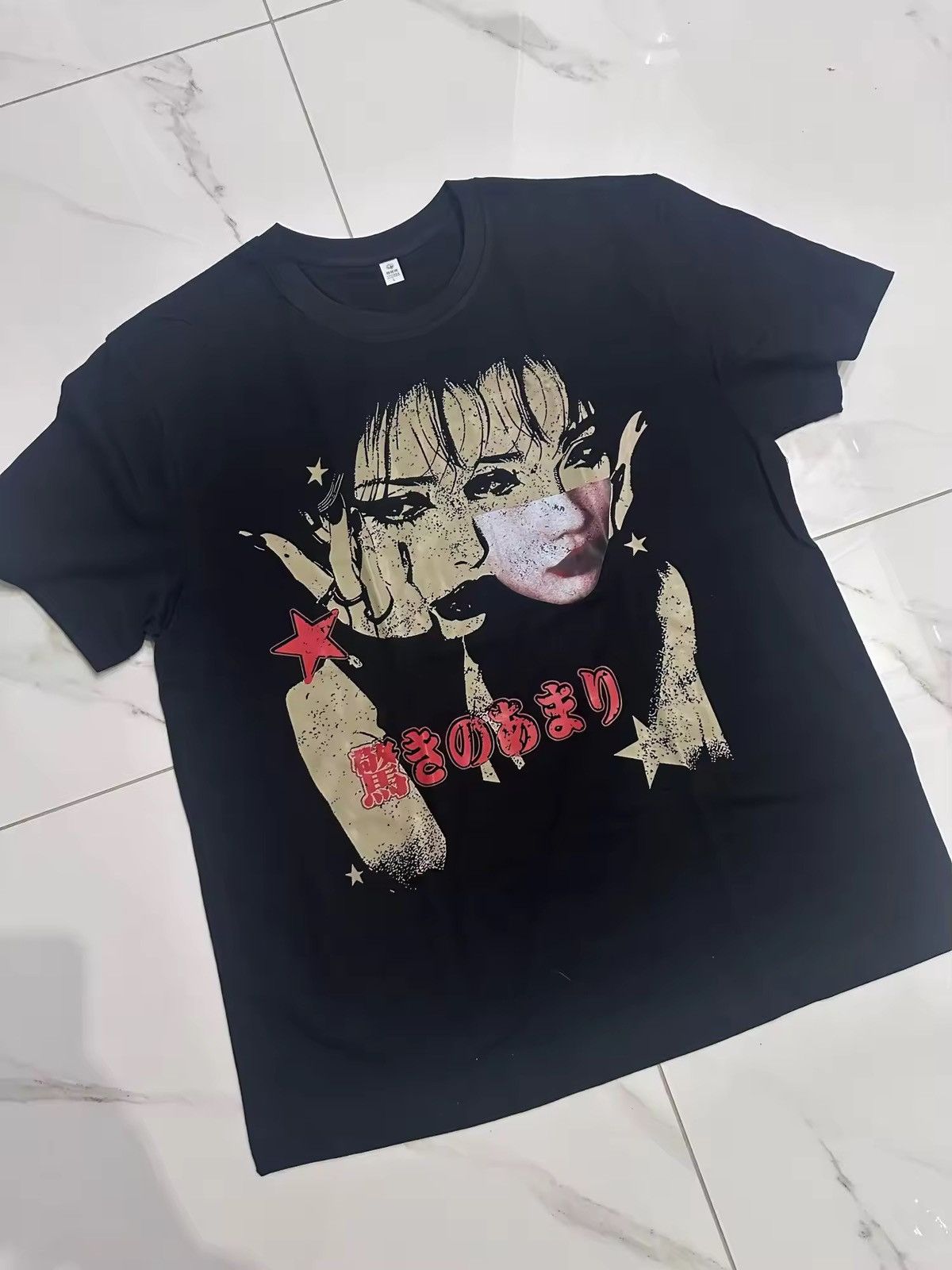Japanese Brand Y2k Streetwear Goth Fashion Black T Shirt Punk Graphic Tees Hoodie, Sweatshirt | PodTeesHub.com