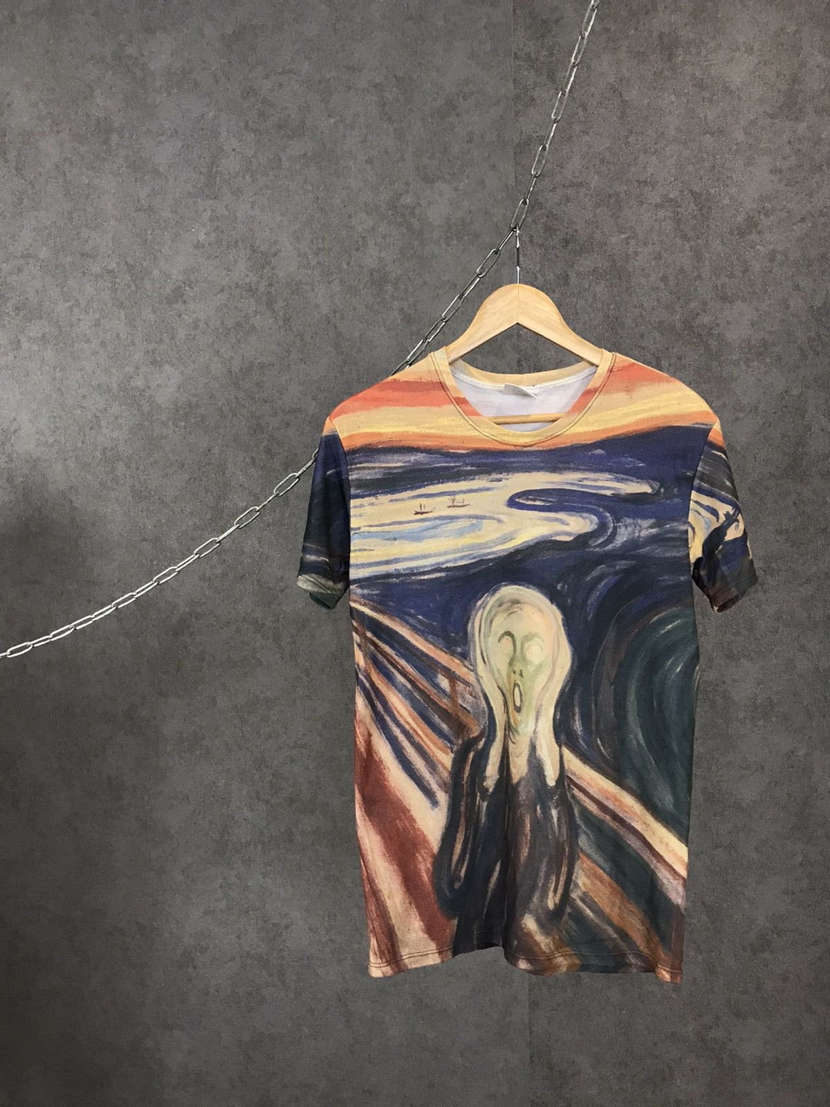 Other Vincent Van Gogh Scream Art All Over Printed Tee Hoodie, Sweatshirt | PodTeesHub.com
