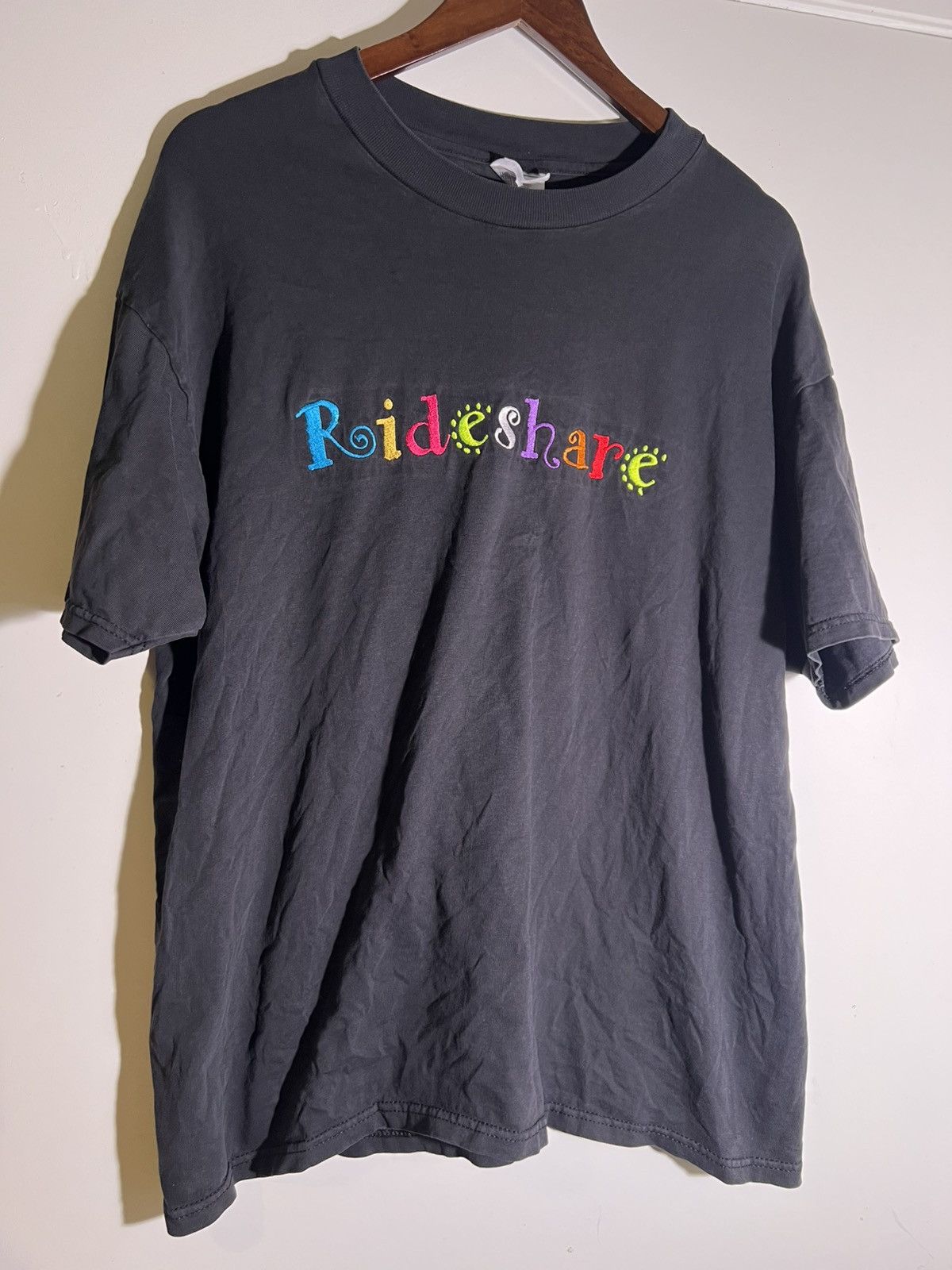 Vintage 90 S 2000 S Y2k Vtg Vintage Rideshare Colorful Art Retro Tee Hoodie, Sweatshirt | PodTeesHub.com