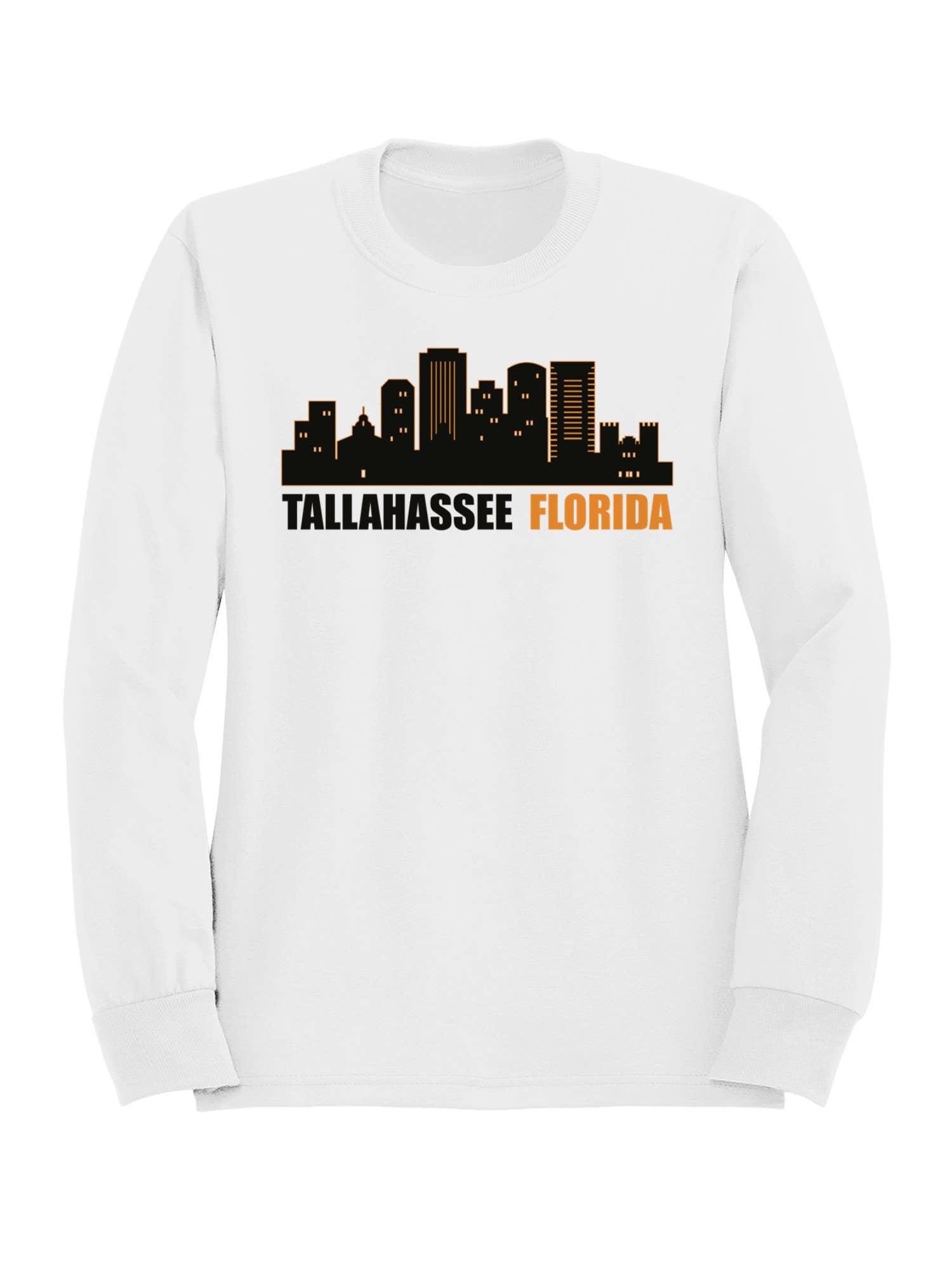 Tallahassee Florida Skyline Design Men's Sweatshirt T-Shirts, Hoodie | PodTeesHub.com