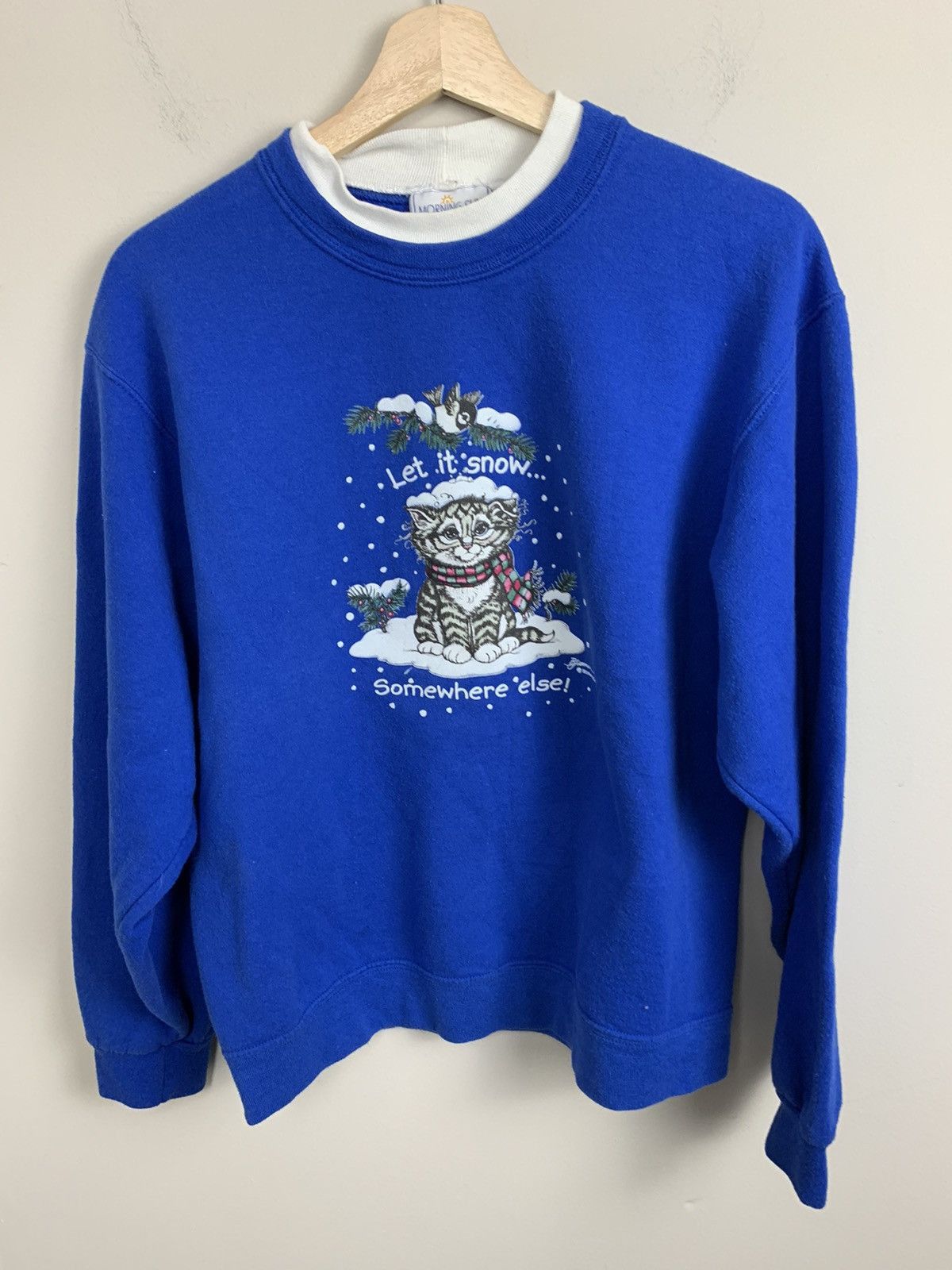 Vintage Let Snow Kitten Vintage T-Shirts, Hoodie, Sweatshirt