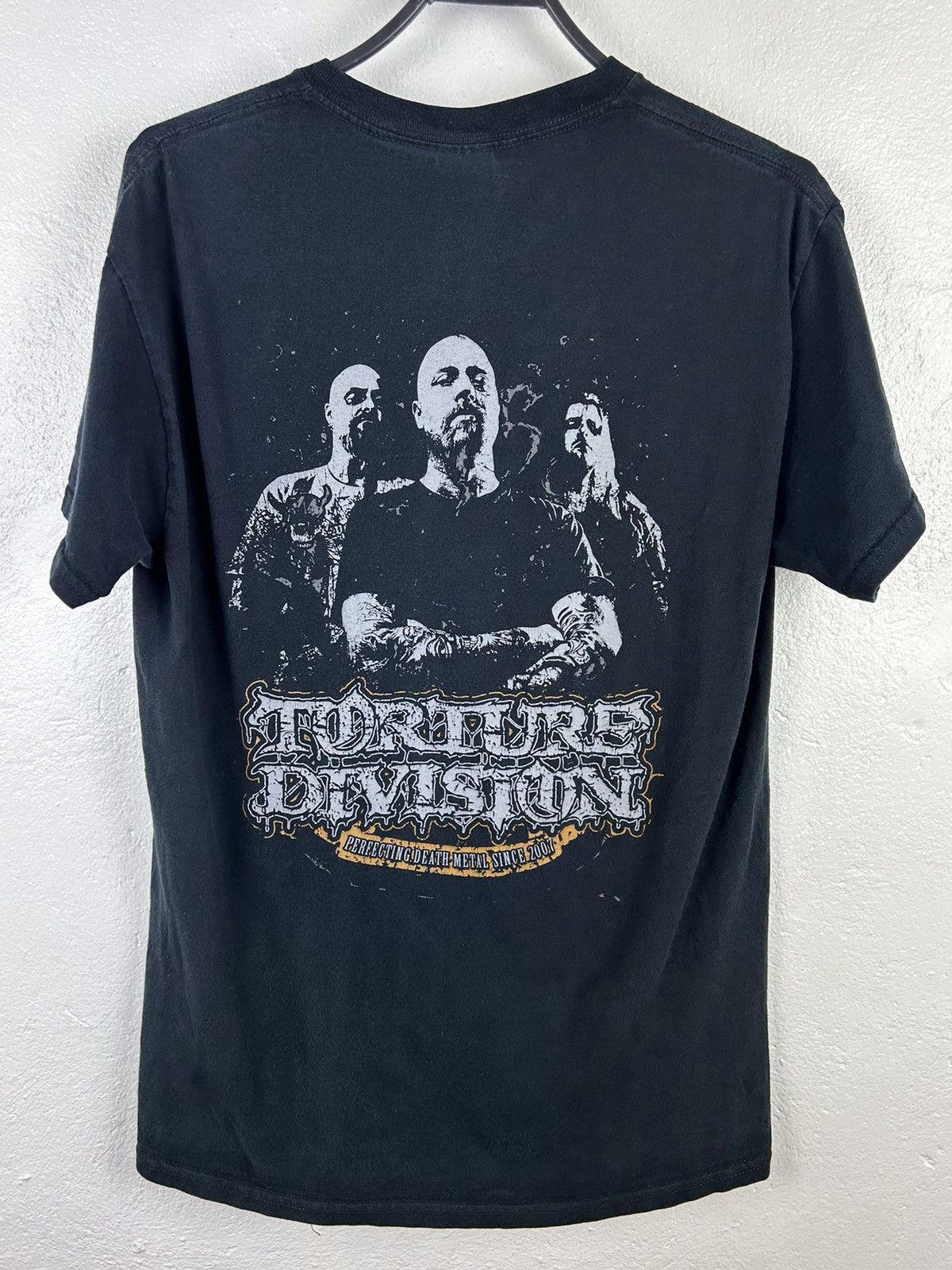 Band Tees 00s Vintage Torture Division Death Metal Band T Shirt Hoodie, Sweatshirt | PodTeesHub.com