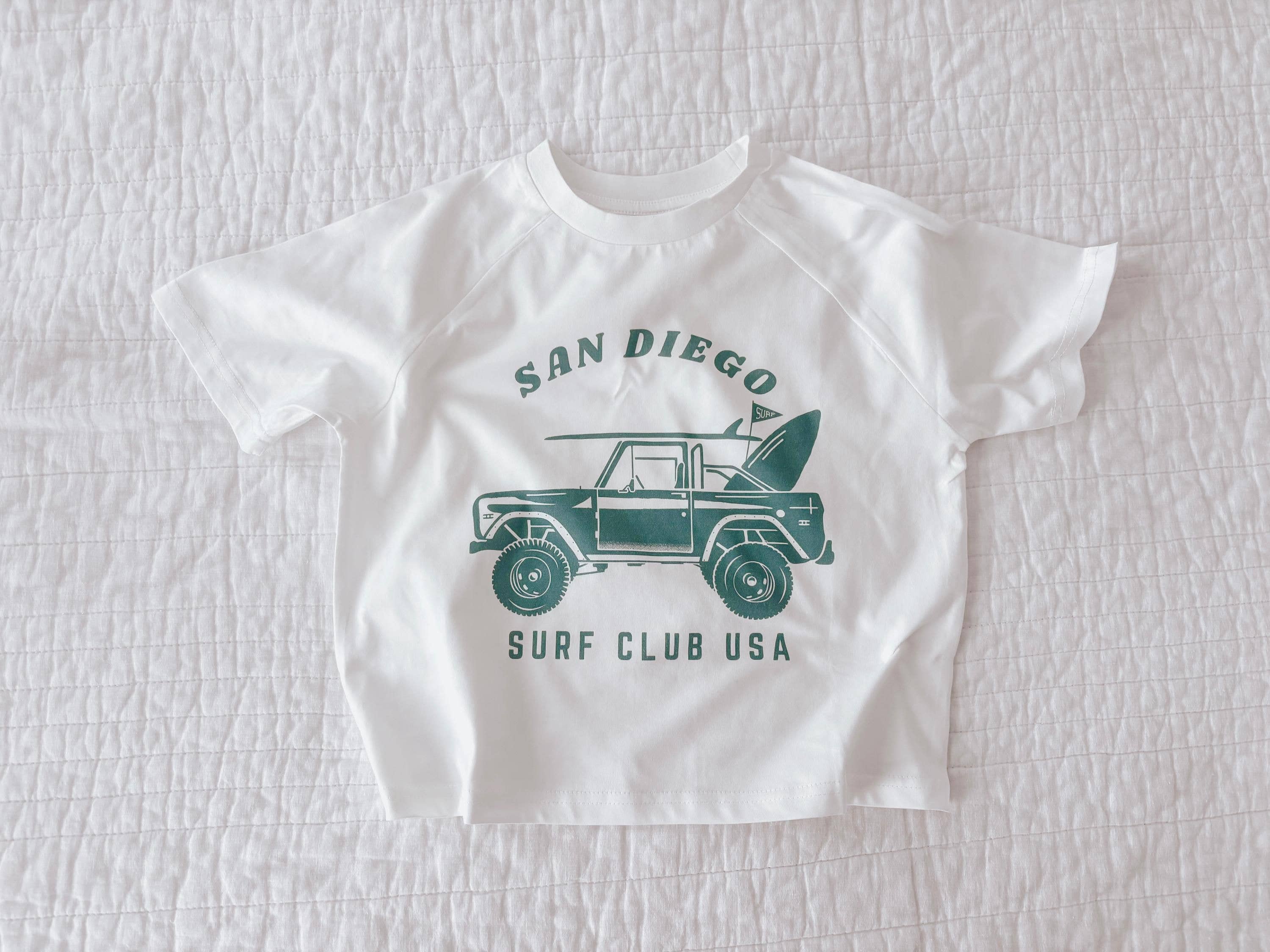 Summer Surf Club Tee For Baby and Toddler Hoodie, Sweatshirt | PodTeesHub.com
