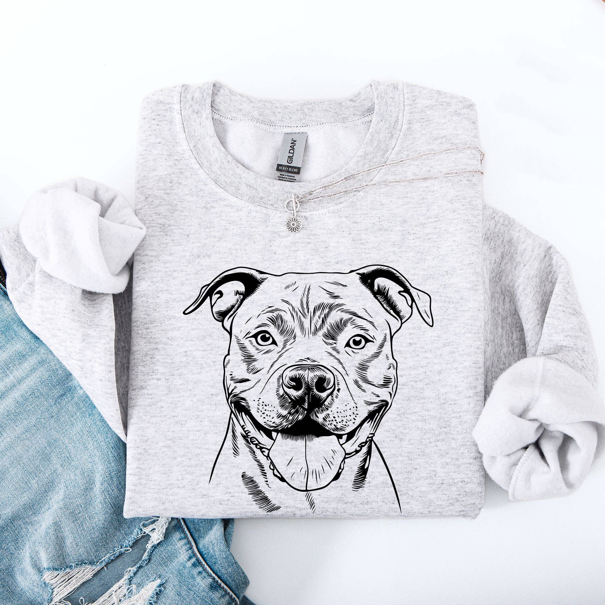Pitbull, Pet, Dog Breed Sweatshirt T-Shirts, Hoodie | PodTeesHub.com