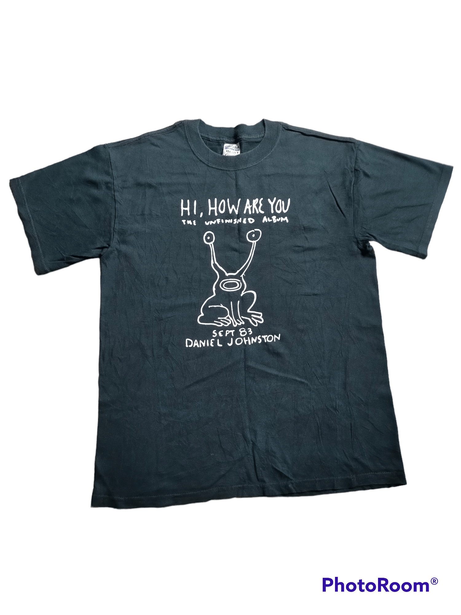 Vintage Daniel Johnston The Unfinished Album Kur Cobain Tee Hoodie, Sweatshirt | PodTeesHub.com