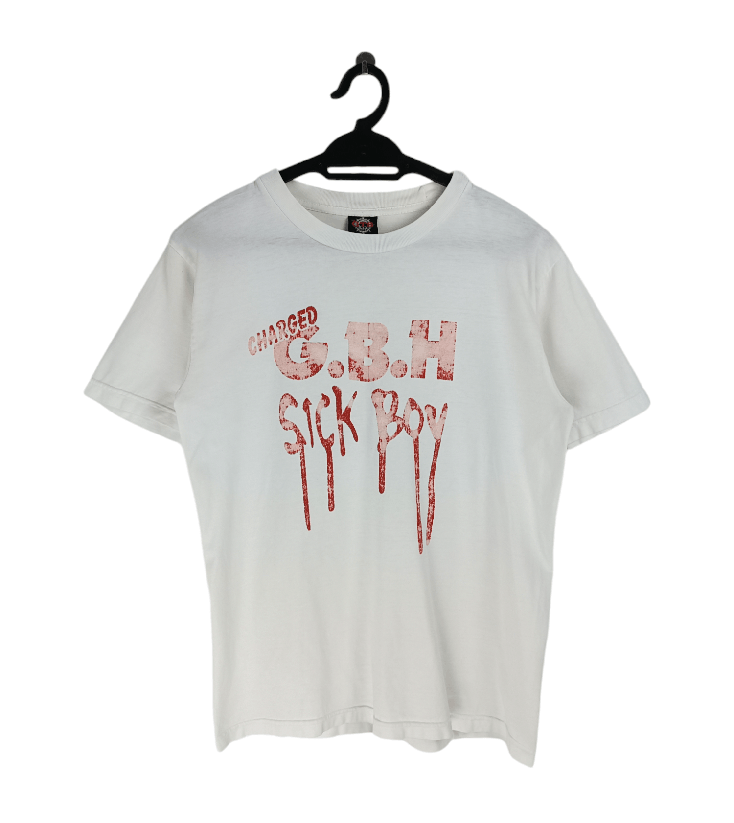 Band Tees Thrashed Faded Vintage 2000s Charged Gbh Sick Boy Punk Crass Hoodie, Sweatshirt | PodTeesHub.com