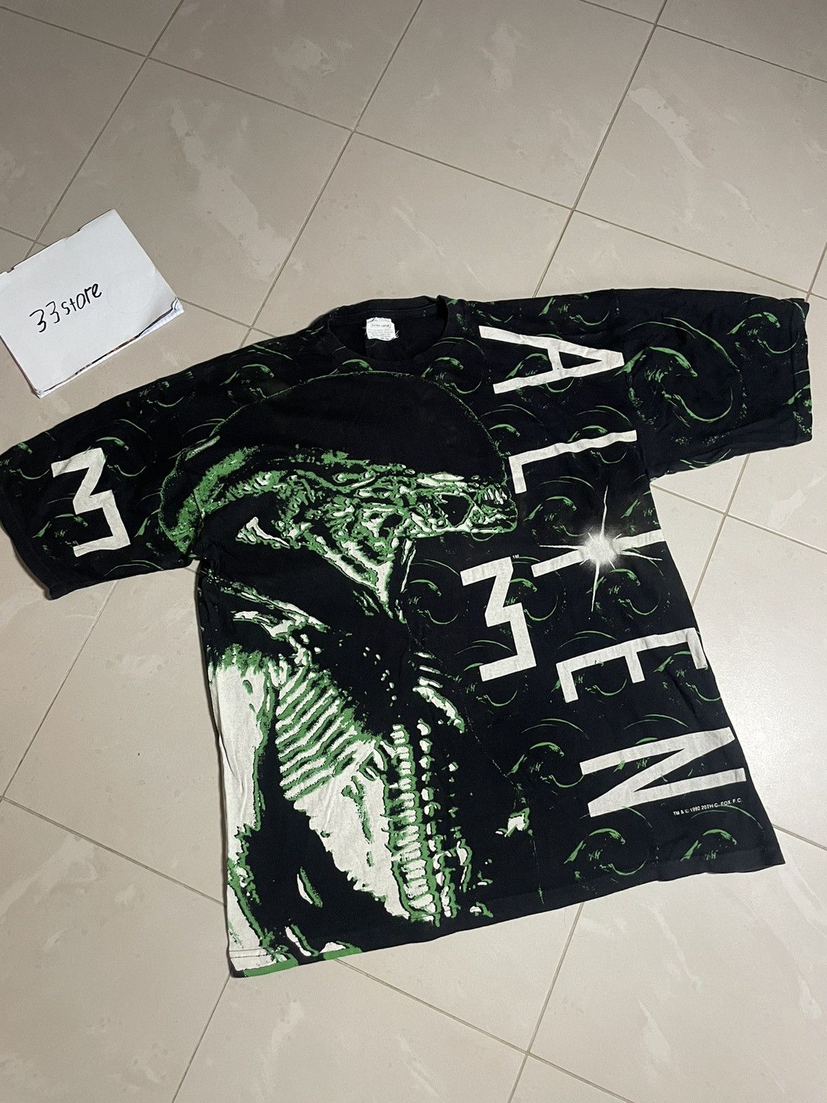 Band Tees Vintage Alien 3 Aop 90s Very Rare T Shirt Hoodie, Sweatshirt | PodTeesHub.com