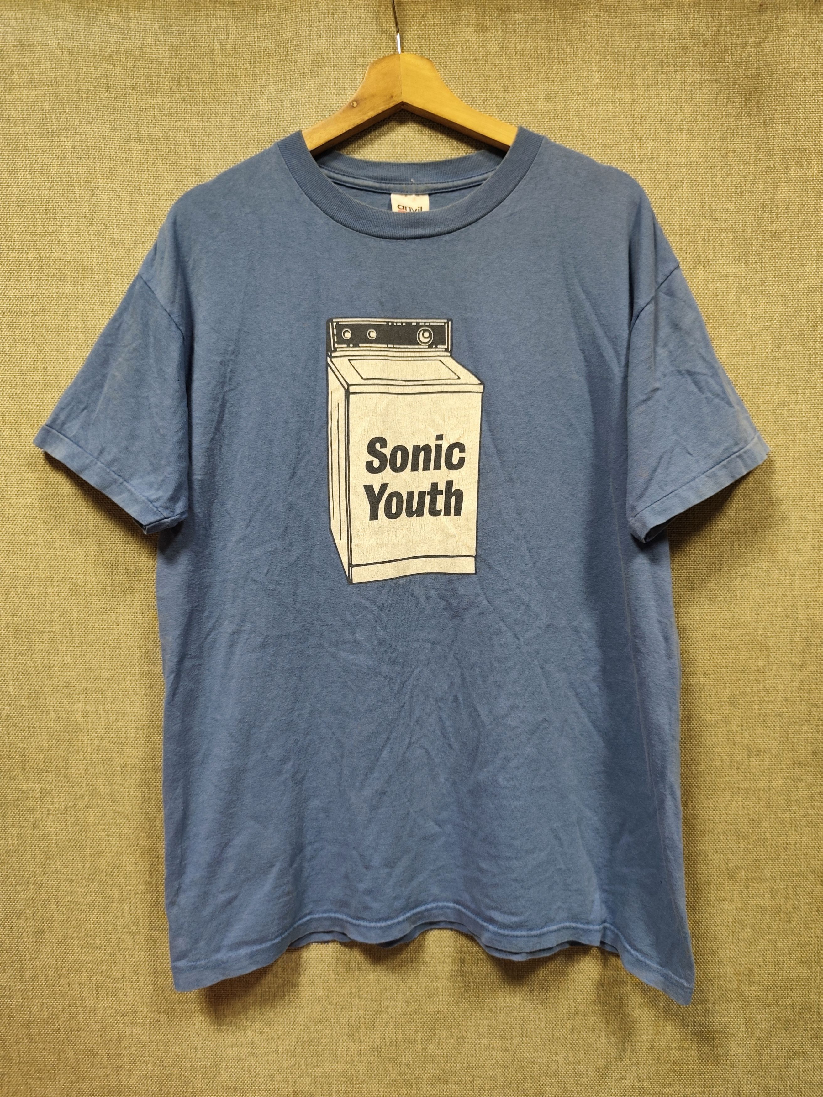 Band Tees Vintage 90s T Shirt Sonic Youth Washing Machine Hoodie, Sweatshirt | PodTeesHub.com