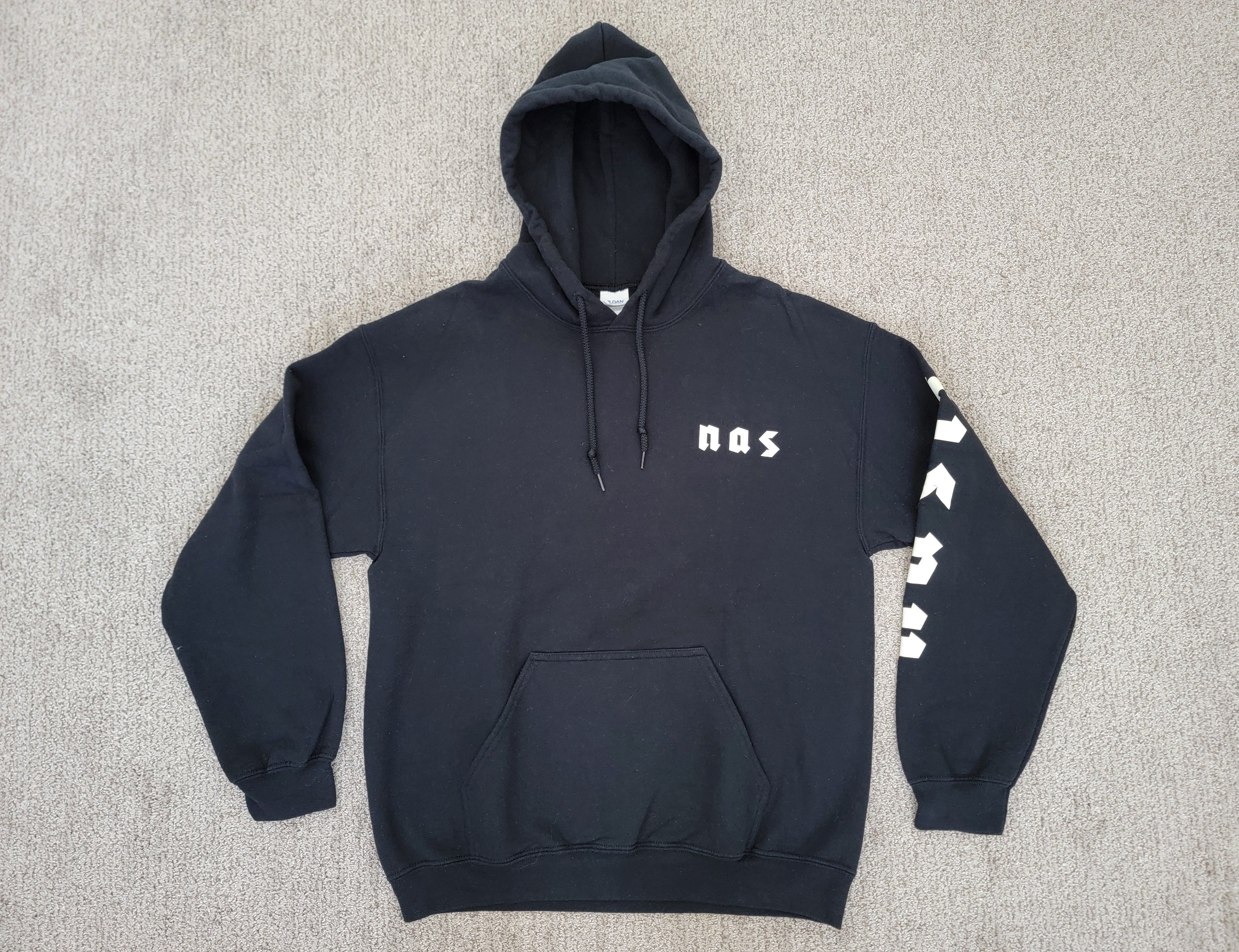 Nas Nasir Gildan Heavy Cotton Black Size M T-Shirts, Hoodie, Sweatshirt