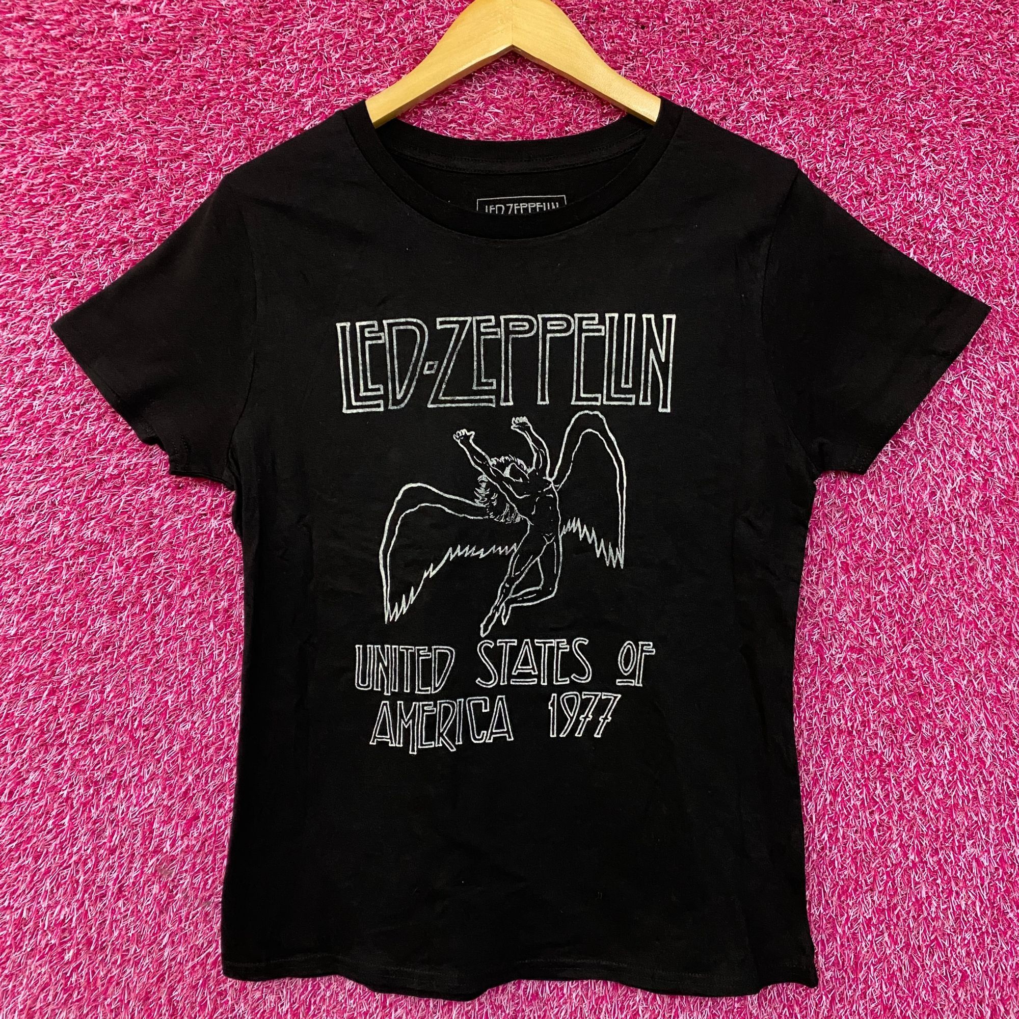 Zeppelin Led Zeppelin Icarus United States Of America 1977 T Shirt Me Hoodie, Sweatshirt | PodTeesHub.com