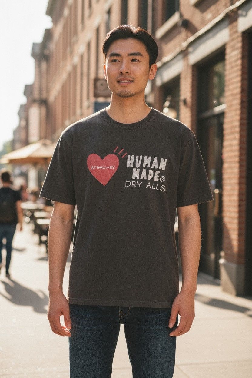 Made Human Made Dry Alls Strmcwby Sun Faded Tee Hoodie, Sweatshirt | PodTeesHub.com