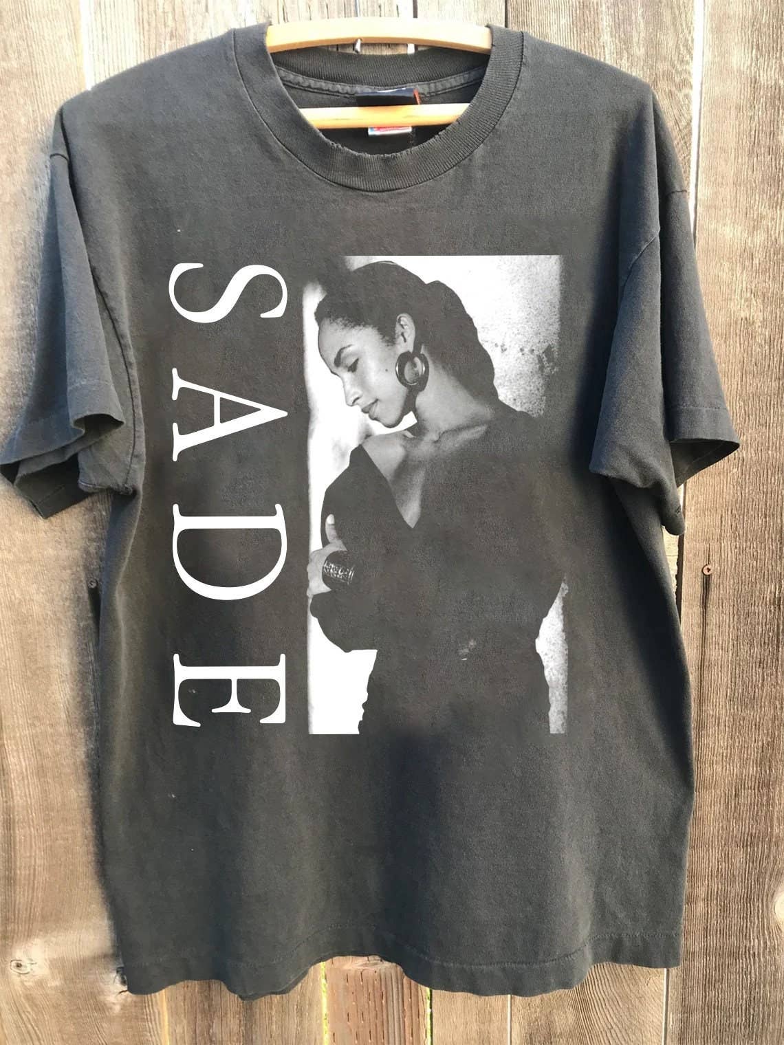 Vintage Sade Concert Shirt - 90s Pop Music Fan Merch Hoodie, Sweatshirt | PodTeesHub.com